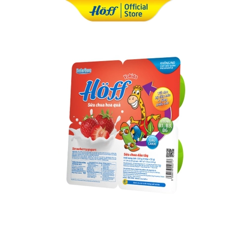 Hoff - Sữa chua TE vị Dâu tây 55gr