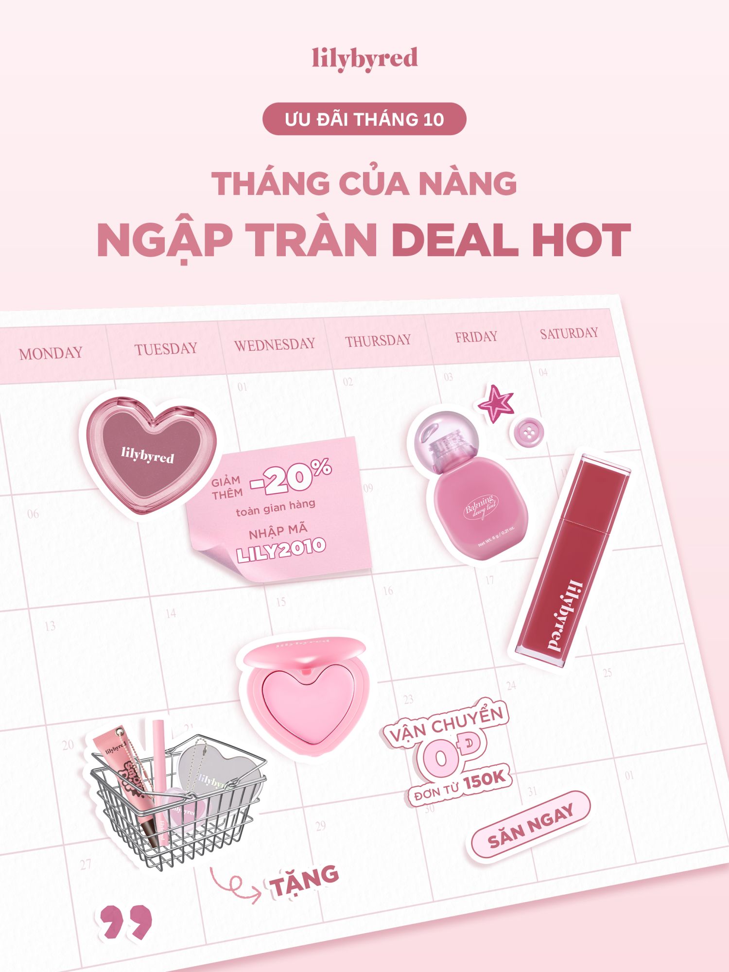 Tháng Của Nàng - Ngập Tràn Deal Hot - Nhận Ưu Đãi Ngay Tại Đây