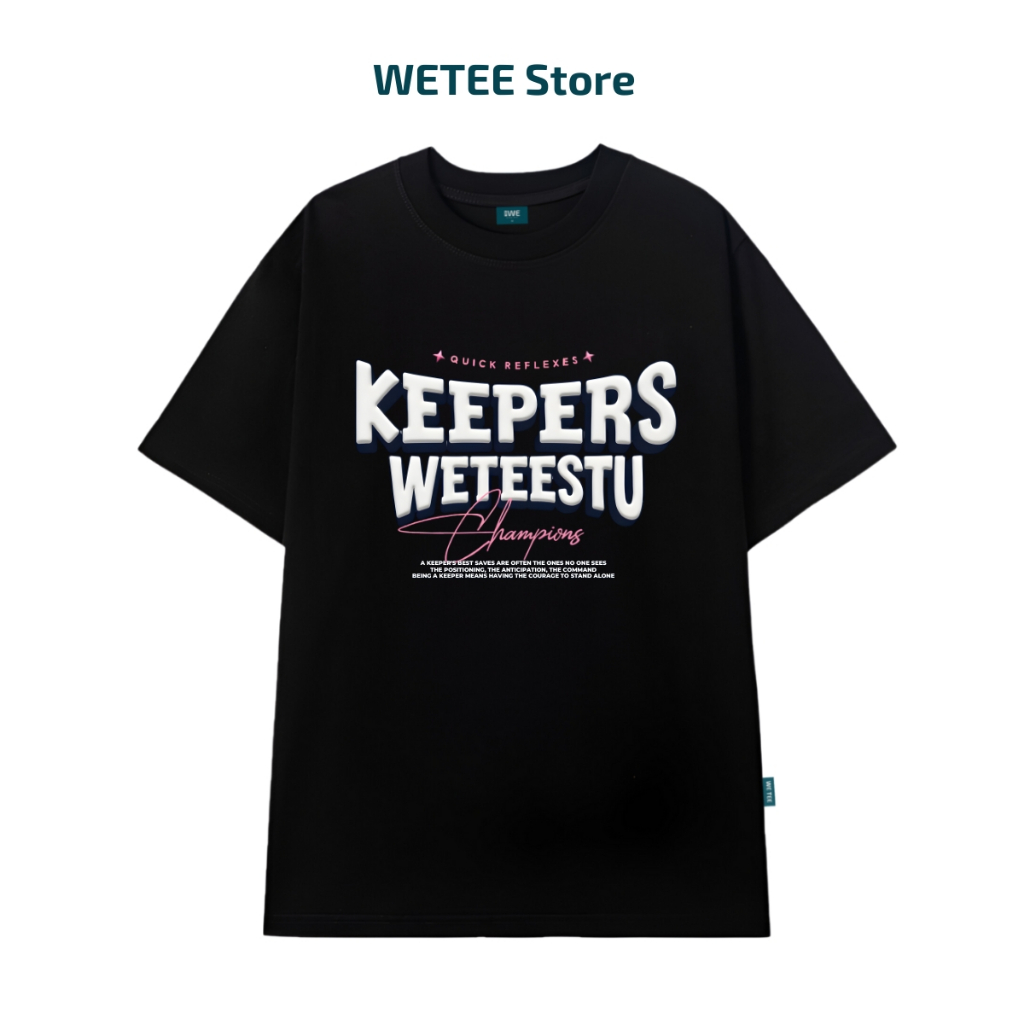 Áo thun unisex UX30-1130 in chữ KEEPERS WETEESTU dáng oversized local brand WETEE_thumbnail_5