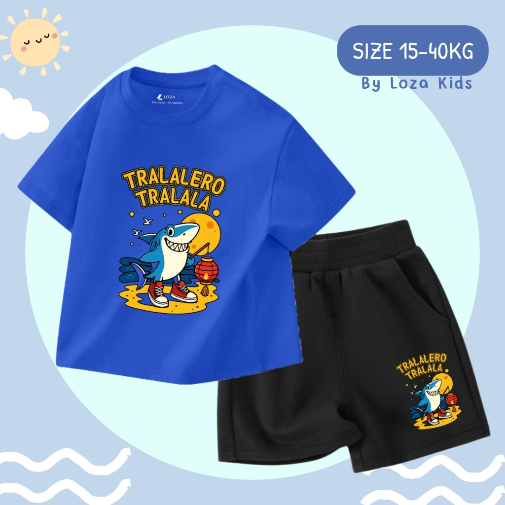 Bộ đồ bé trai Brainrot  Tralalelo Tralala mới về 2025 - Quần áo trẻ em  từ 15-45kg - Loza Kids SB447_thumbnail_3