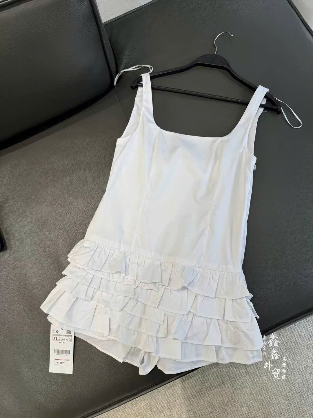 SALE D547 ĐẦM 2 DÂY TRẮNG_thumbnail_1