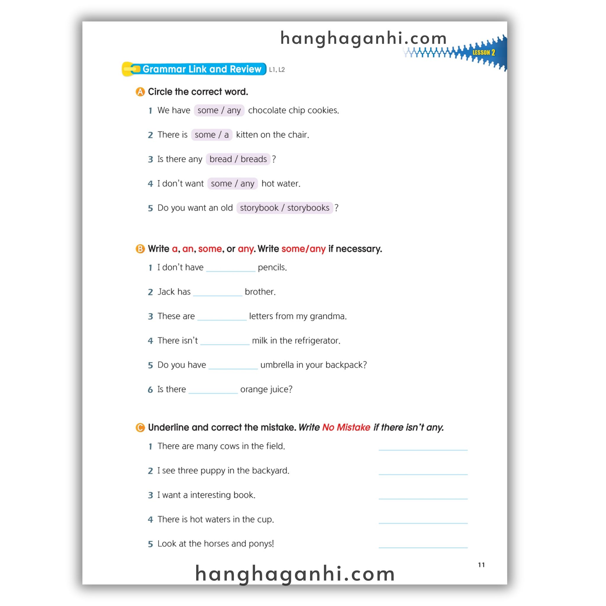 My Next Grammar 1 Workbook (2nd Edition)_thumbnail_12