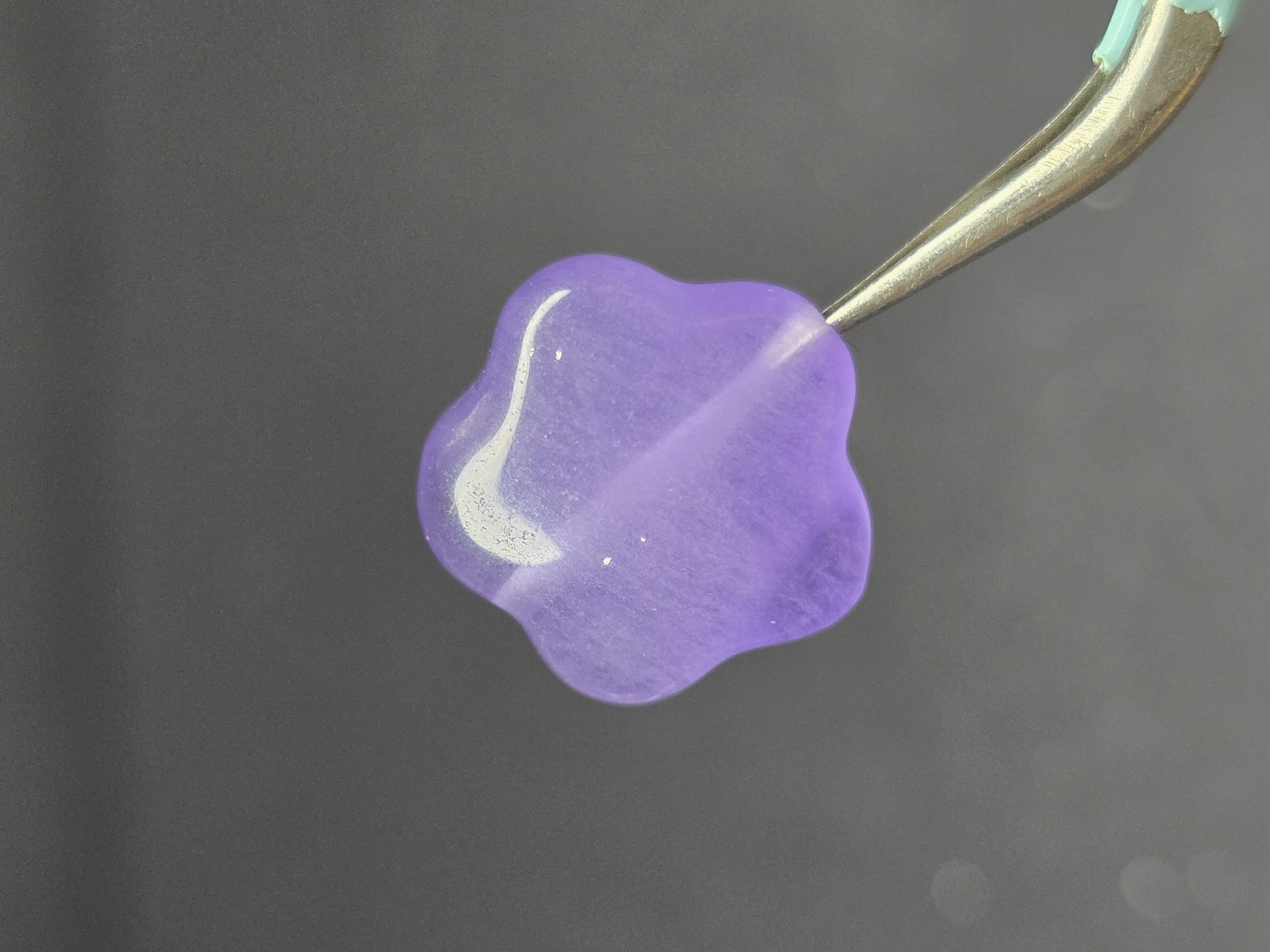 Charm Hạt Lẻ Đá Rainbow Fluorite (Đã Xỏ Lỗ - Bán Lẻ 1 Viên)_thumbnail_4