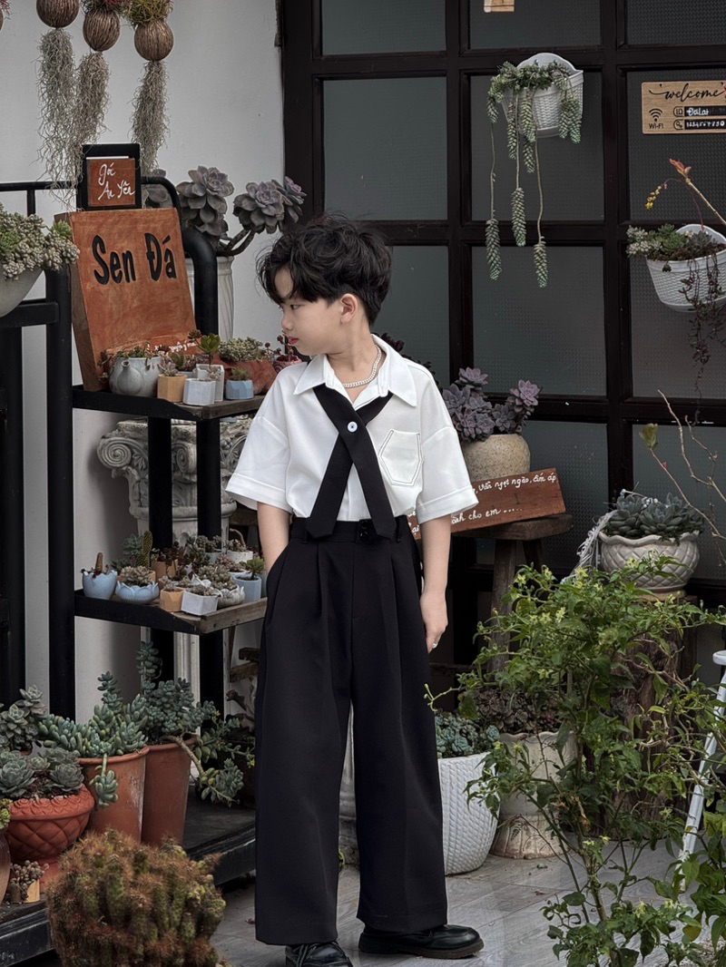 Bộ Quần Áo Xược Hàn Đùi Cho Bé Trai_thumbnail_6