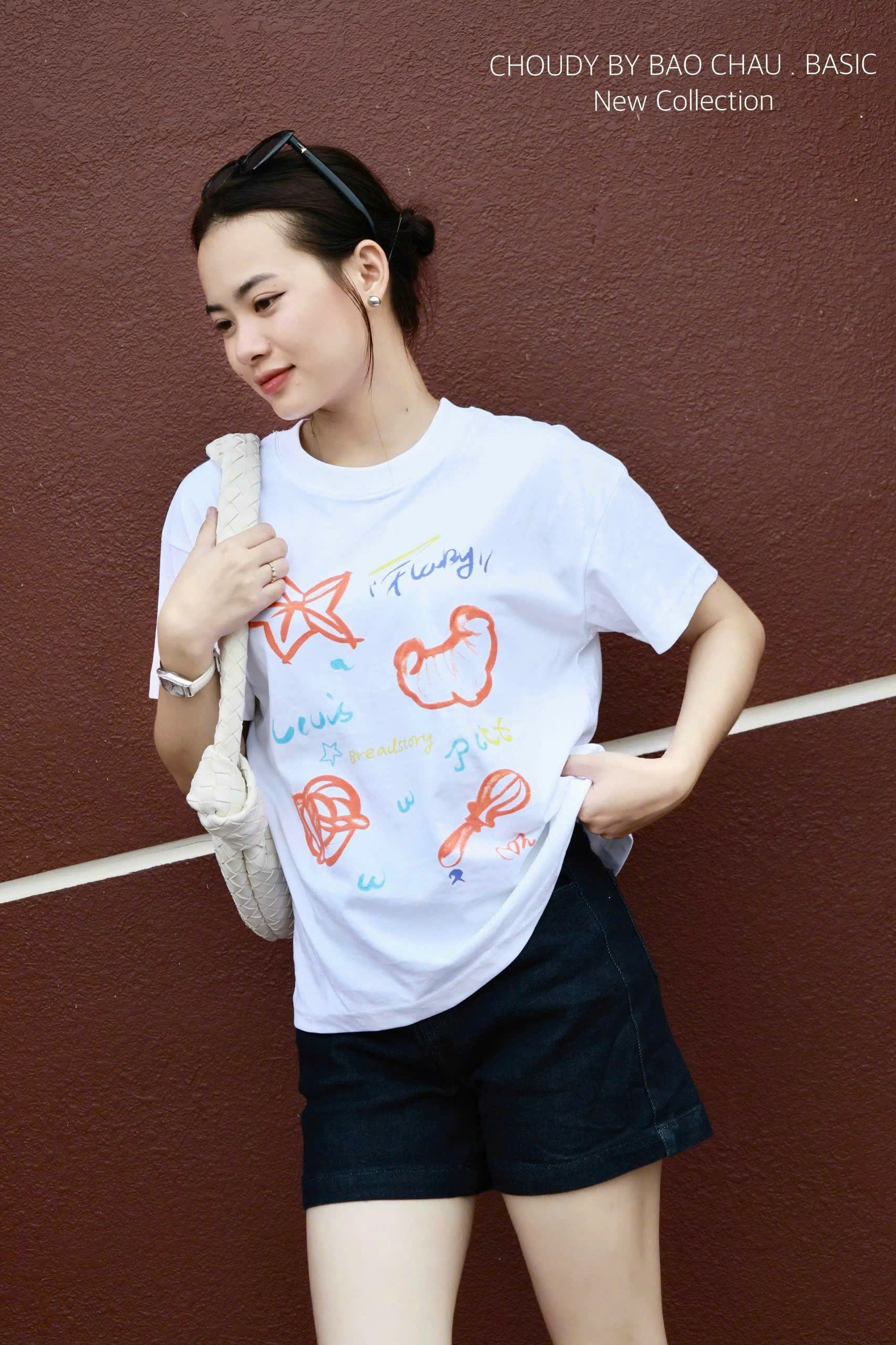 U740 ÁO THUN TRẮNG