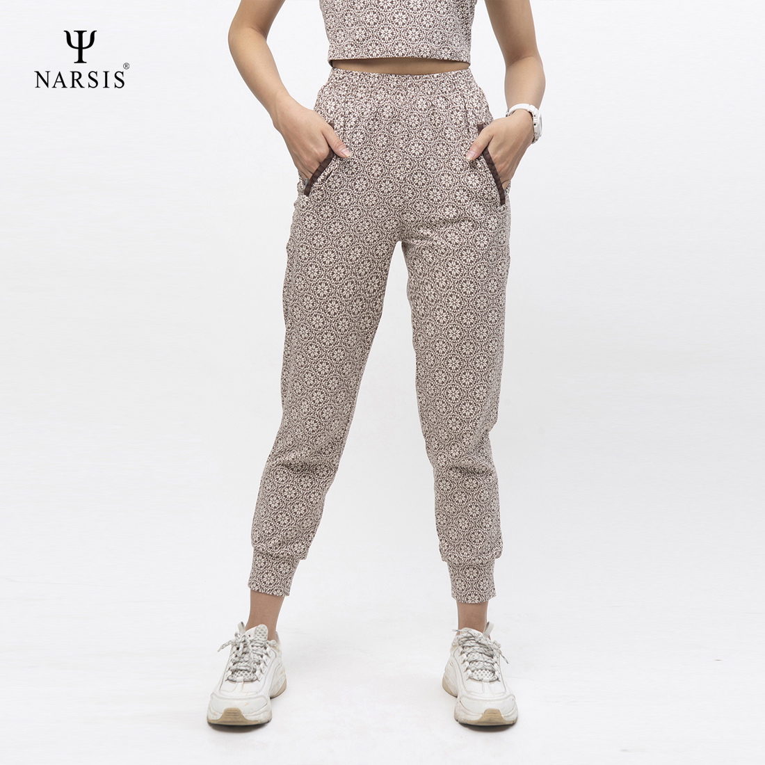 BỘ TẬP NỮ H0005 NARSIS VẢI COTTON SPANDEX CO GIÃN, THOÁNG MÁT, CHẤT LIỆU CHỐNG NHĂN, ĐÀN HỒI TỐT