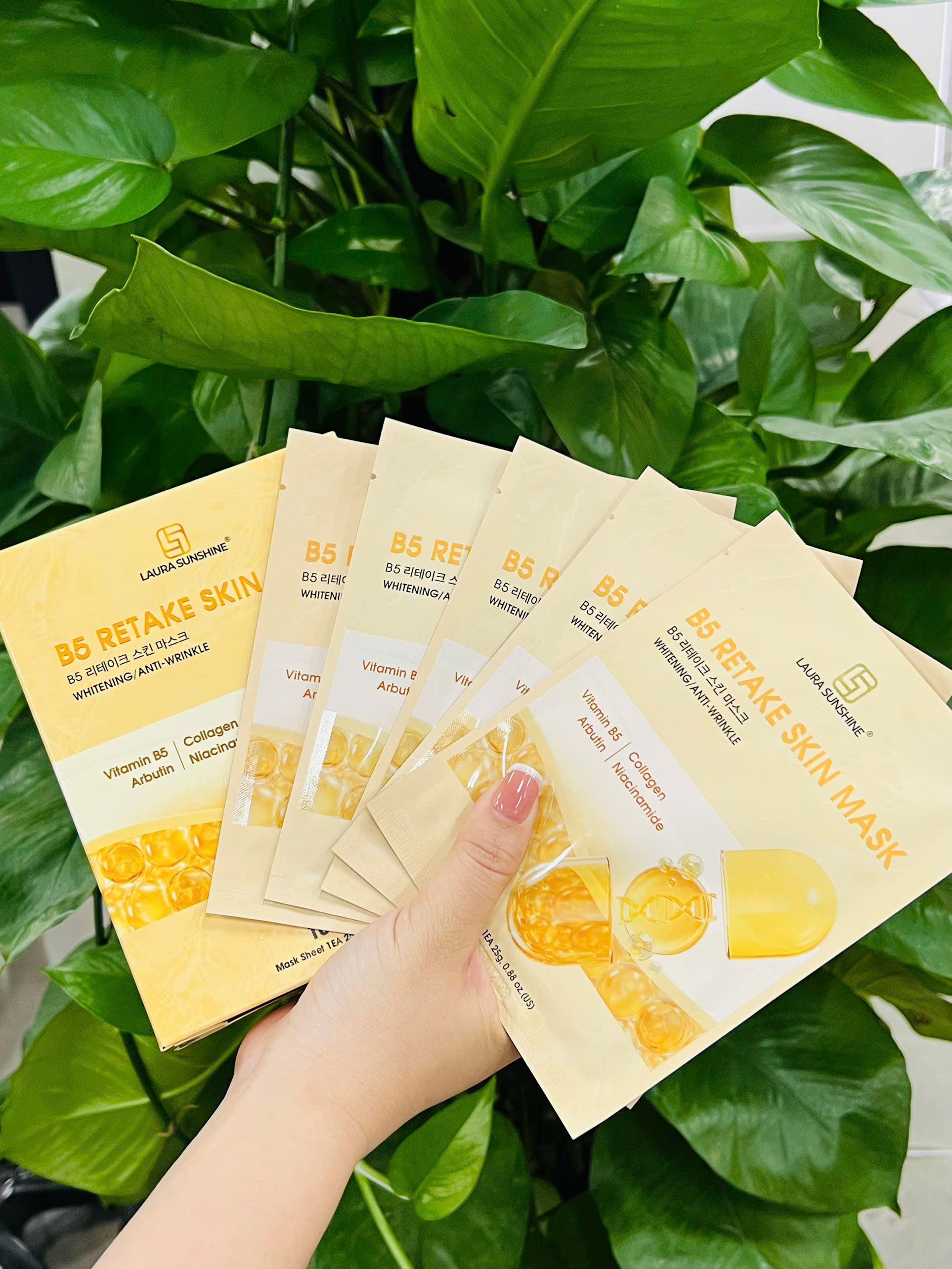 Mặt nạ B5 - Hỗ trợ sáng da & Dưỡng ẩm, làm dịu da (B5 RETAKE SKIN MASK)_thumbnail_2