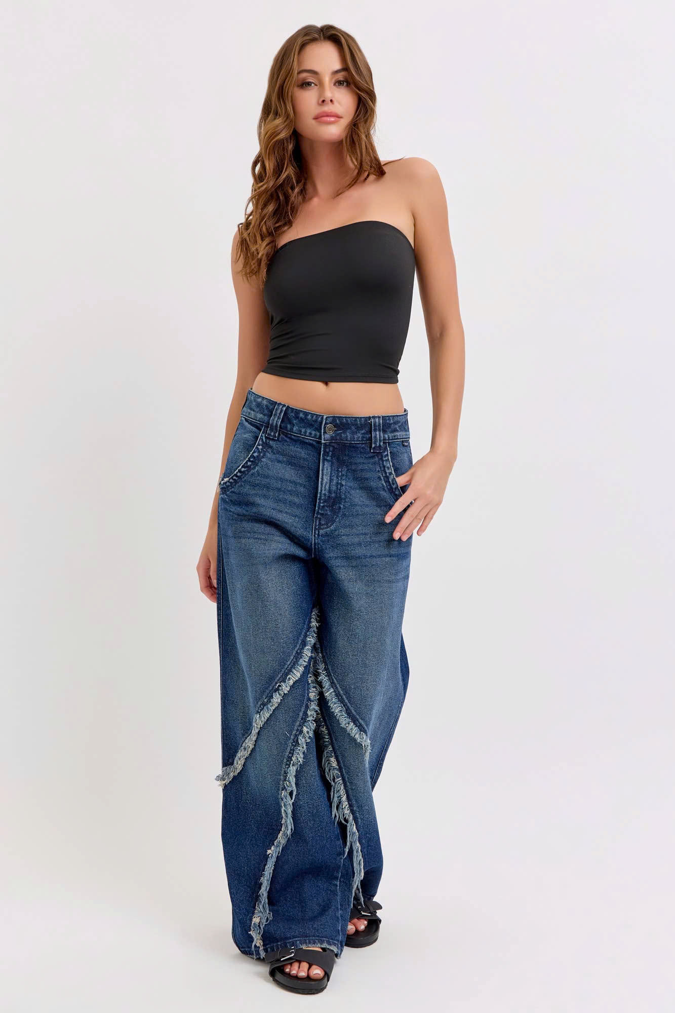 QJ110- Q. JEANS Ố RỘNG- TUA XÉO_thumbnail_8