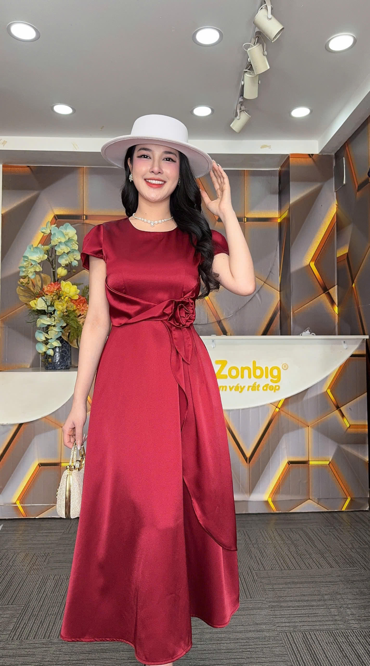 Đầm xòe - Y1903 - Thương hiệu Zonbig_thumbnail_6