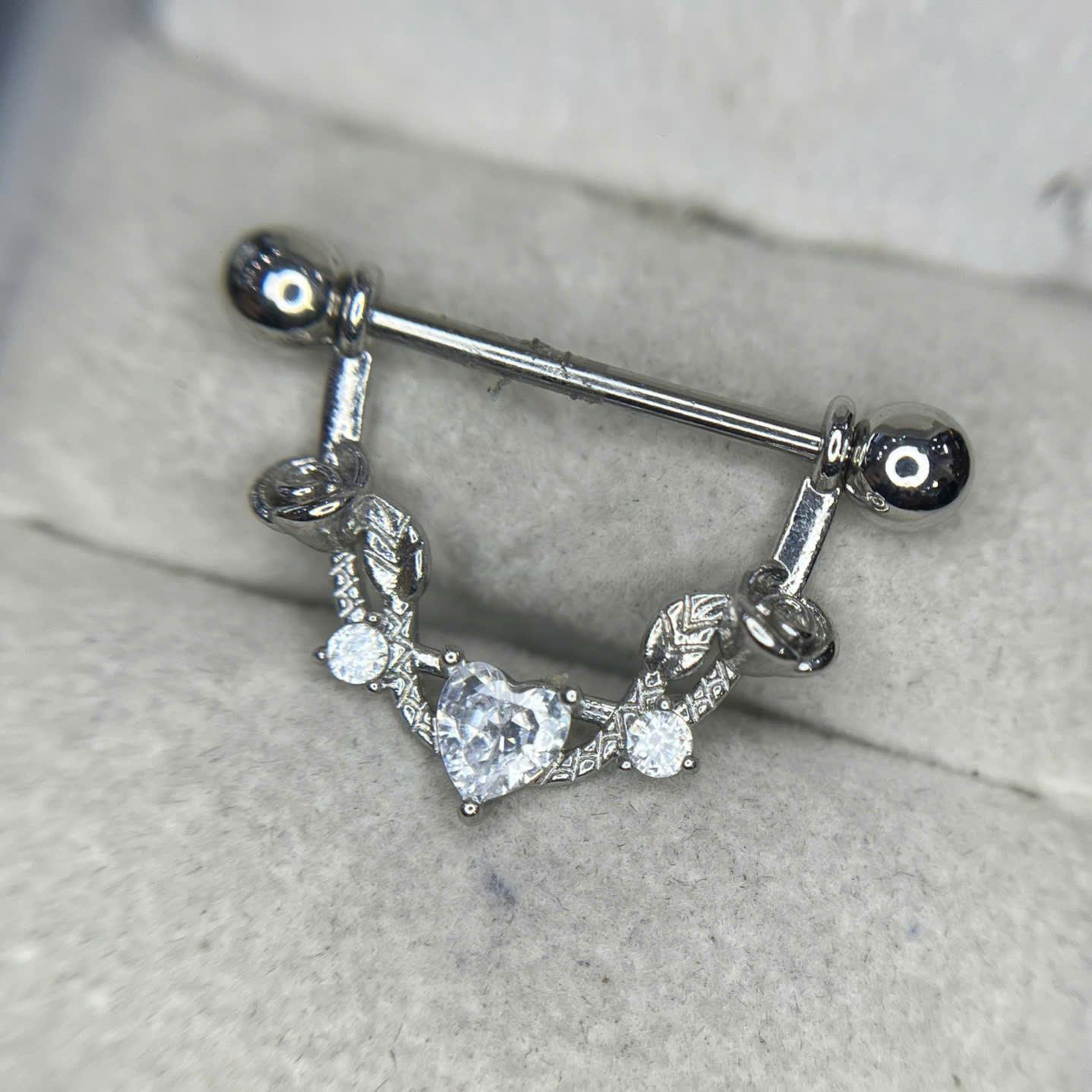 khuyên ti vòng xoắn hoa hồng bạc kim cương trái tim trắng vòm cung._thumbnail_2