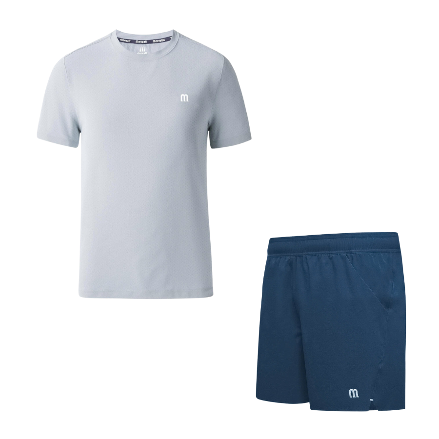 Bộ thể thao nam chơi Pickleball/Tennis LineUp Manesti