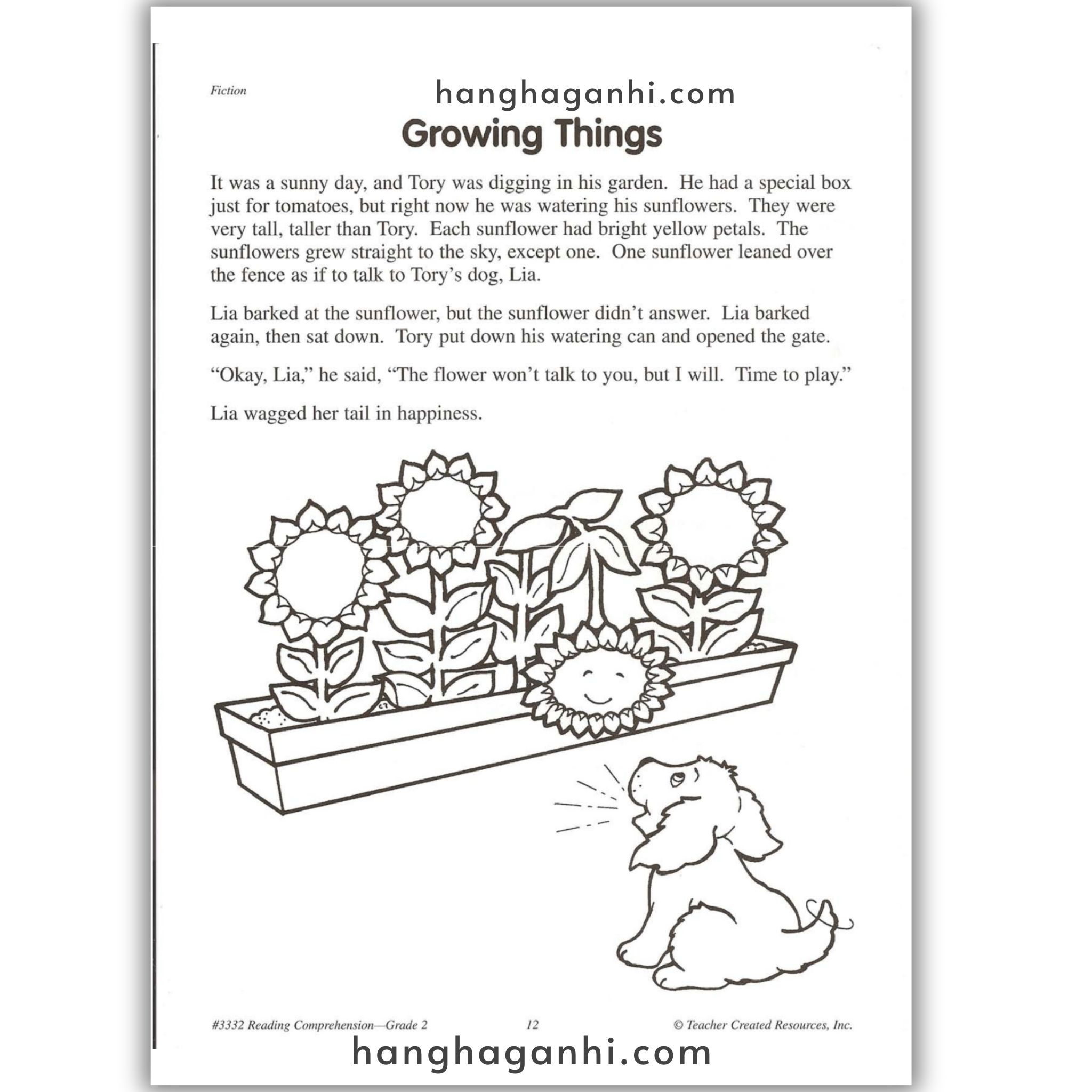Reading Comprehension Grade 2 Teacher Created Resources, sách đọc hiểu lớp 2_thumbnail_5
