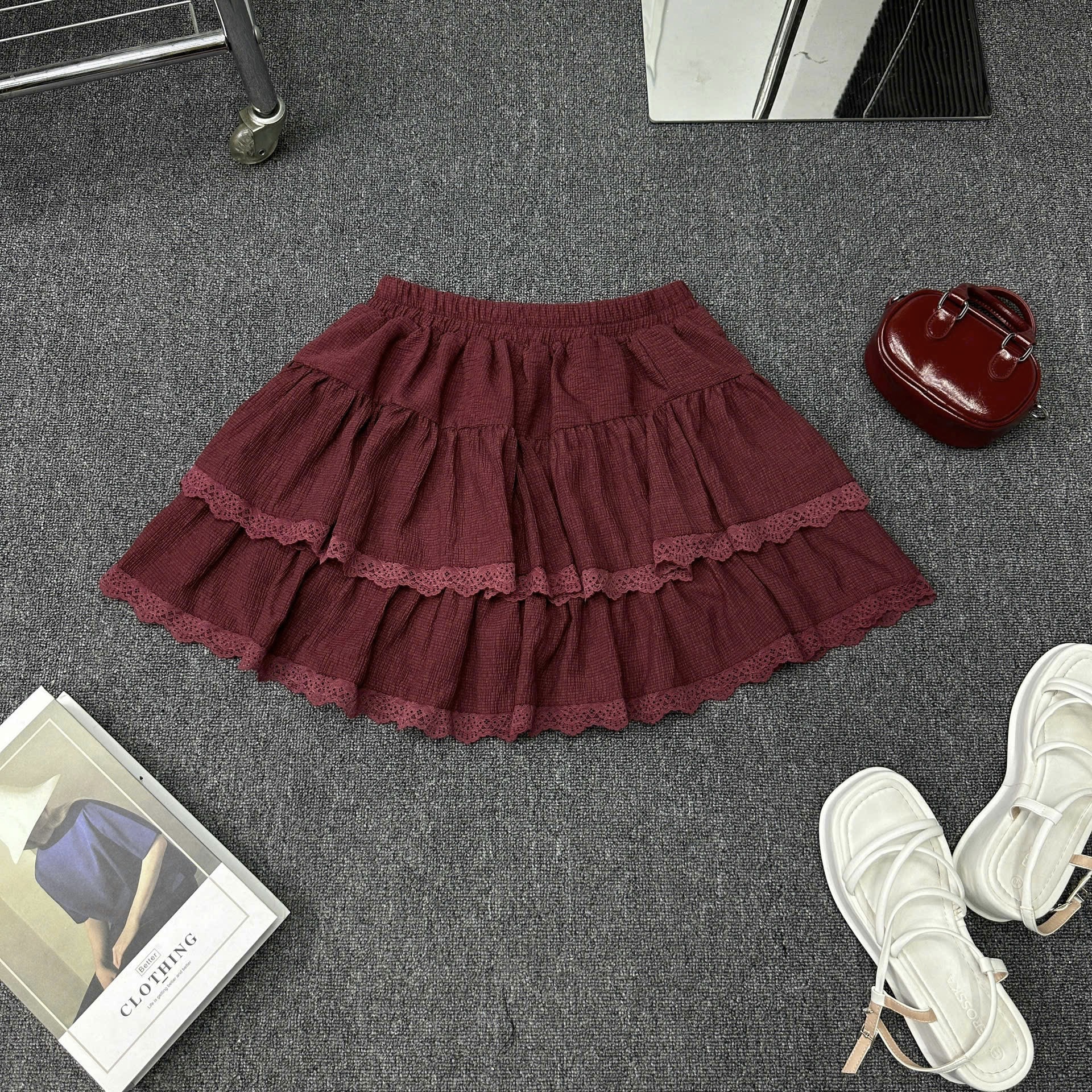 Chân váy ren lưng thun kiểu bigsize CV6010 dành cho nàng béo mập từ 55-90kg_thumbnail_11