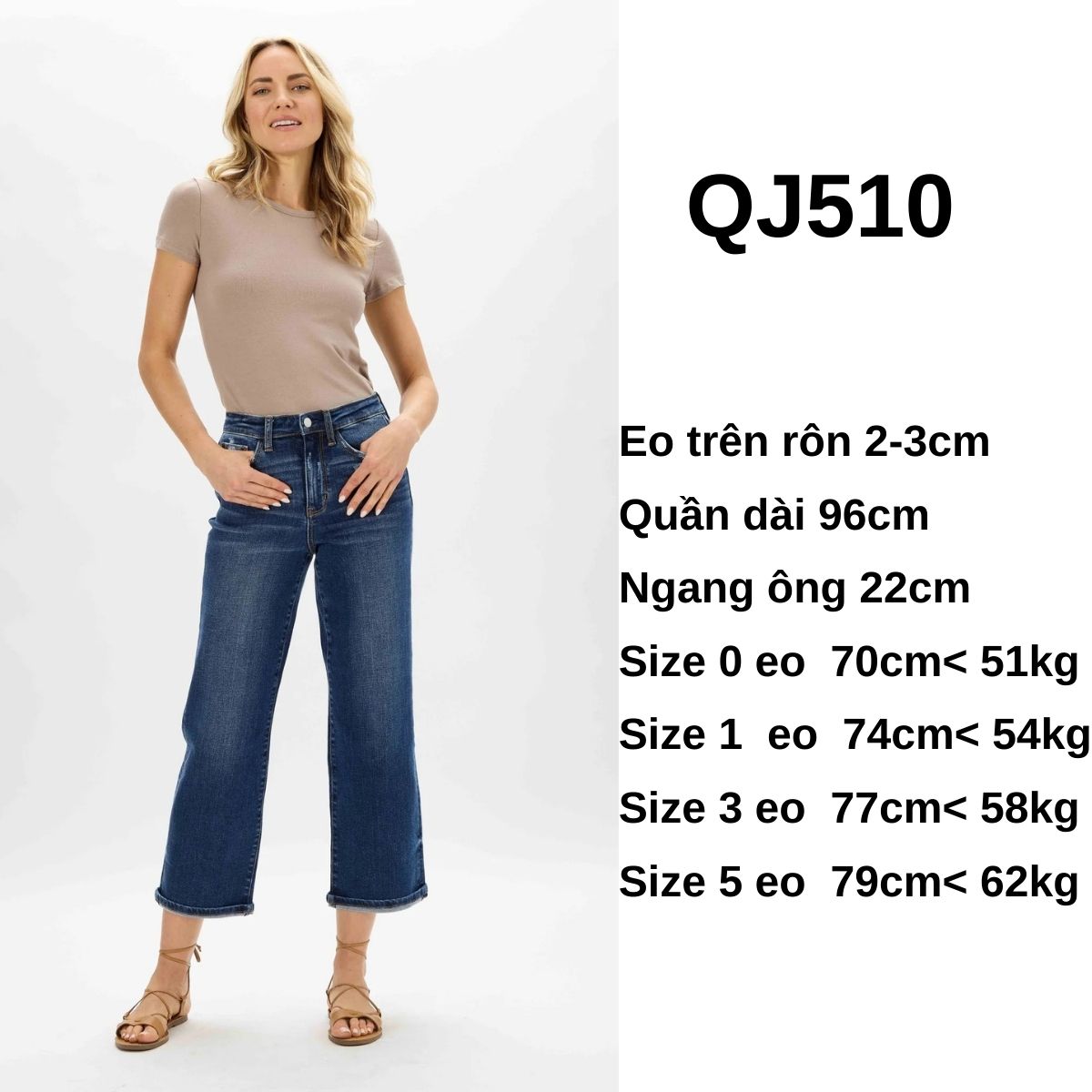QJ510 - JEAN SUÔNG 9 TẤC JB