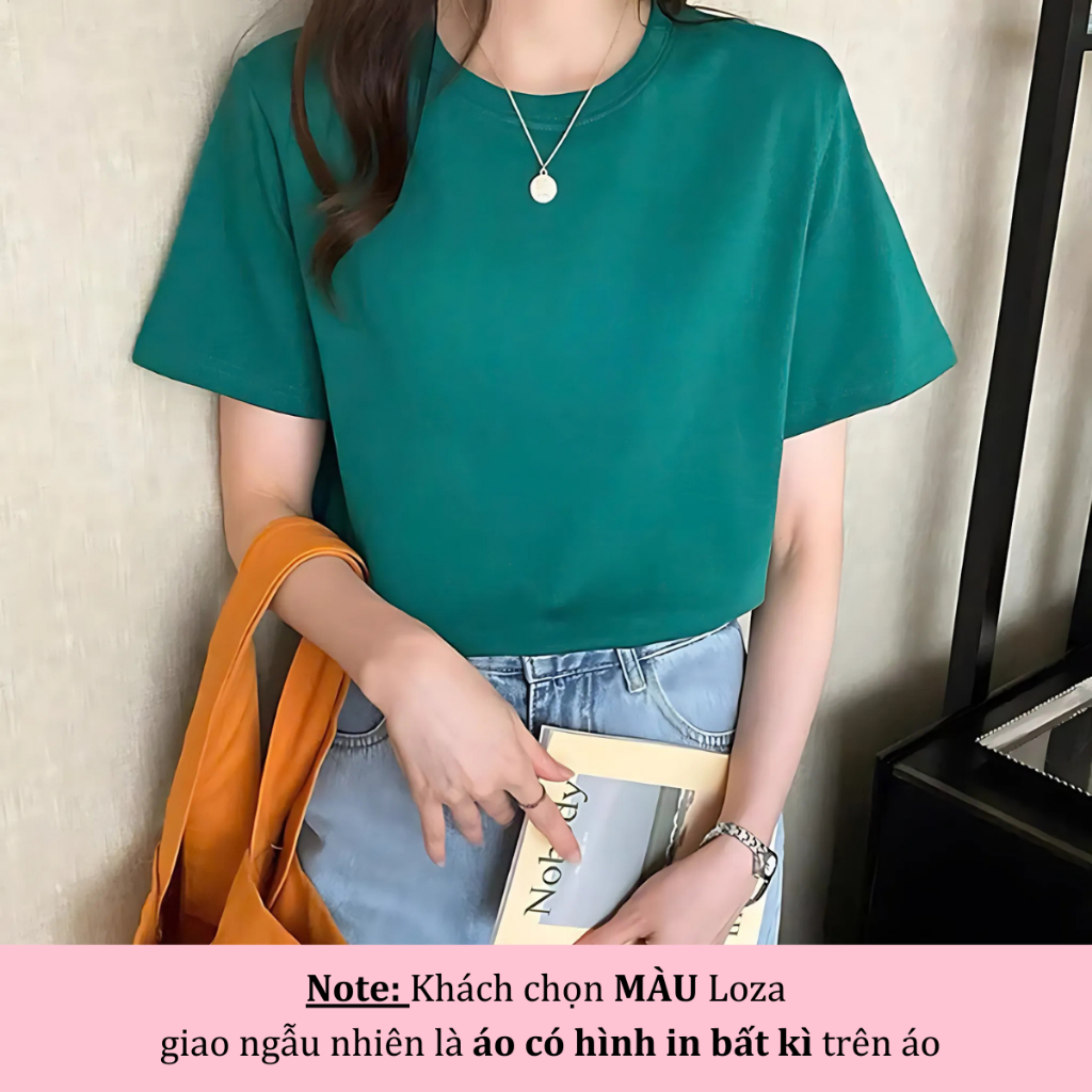[Form Rộng] Áo phông nữ form rộng lẻ size mẫu lộn xộn - Giao hình ngẫu nhiên - Áo thun nữ Loza XA018_thumbnail_9