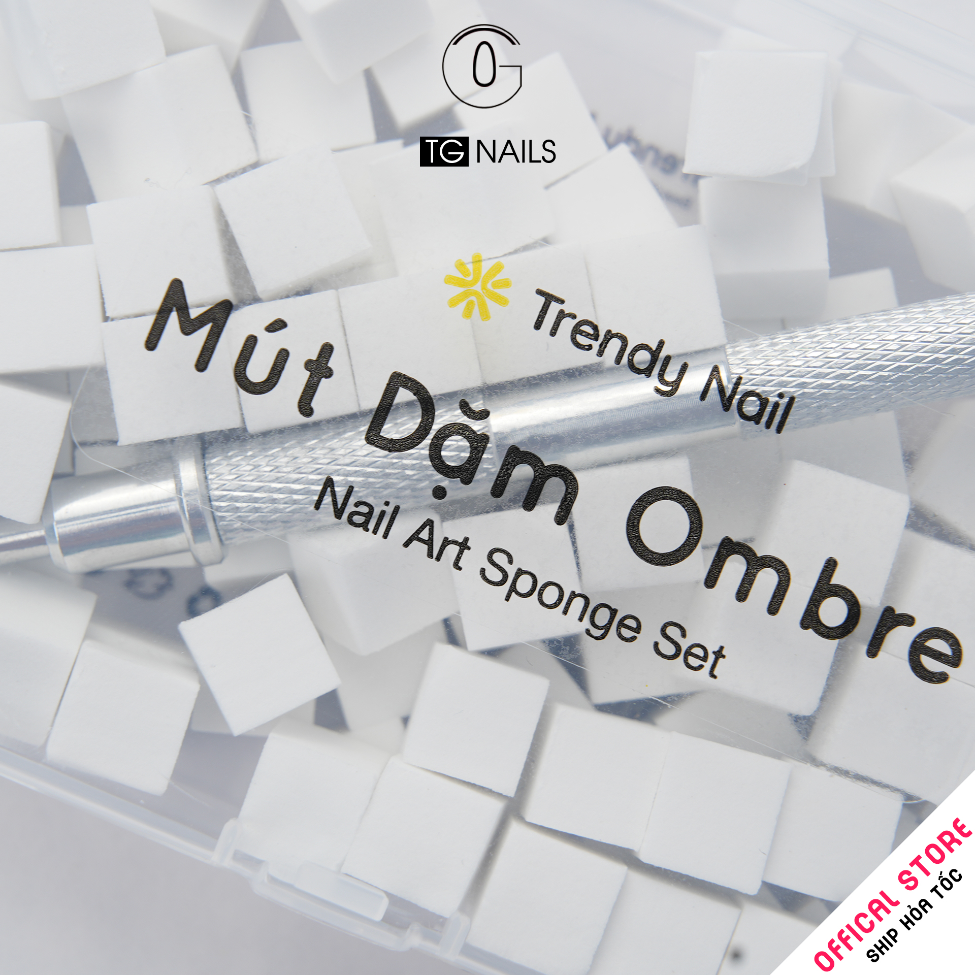 Hộp mút dặm ombre kèm bút gắp Trendy Nail_thumbnail_5