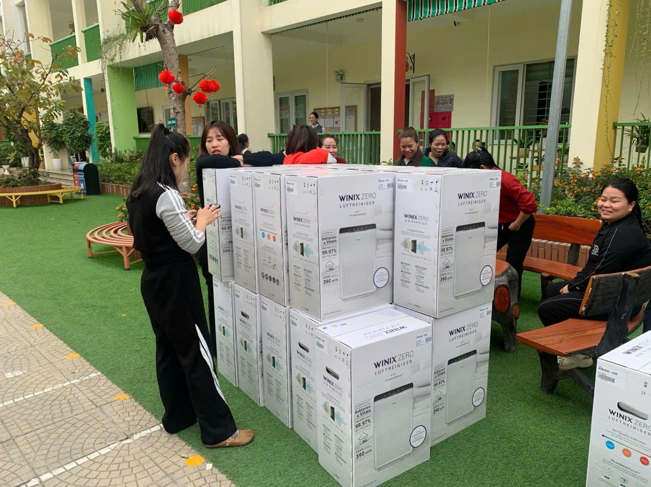 Máy lọc không khí cho trường học _0