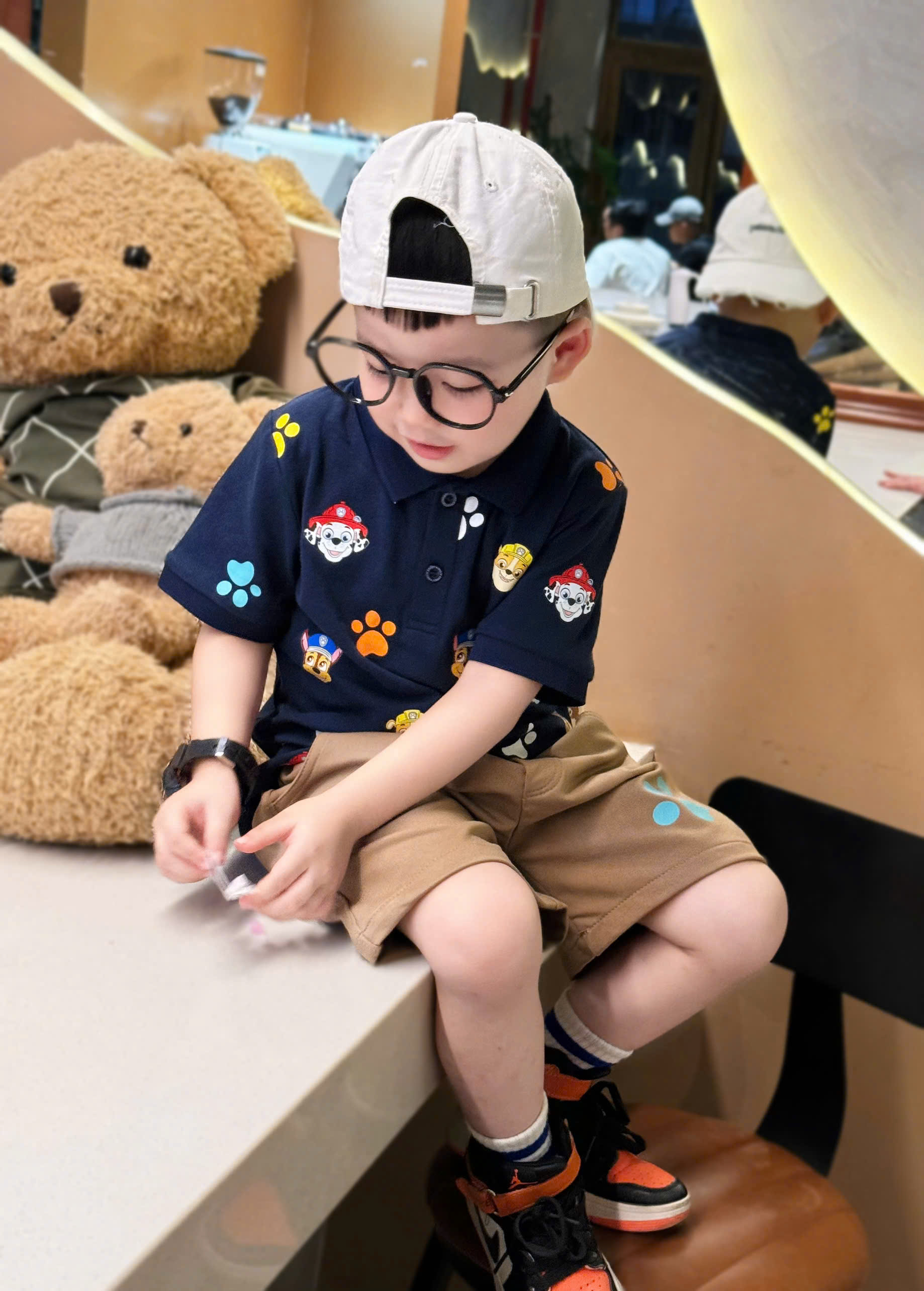 G69 BỘ POLO CHÓ BÀN CHÂN NHIỀU MÀU- A117.1735