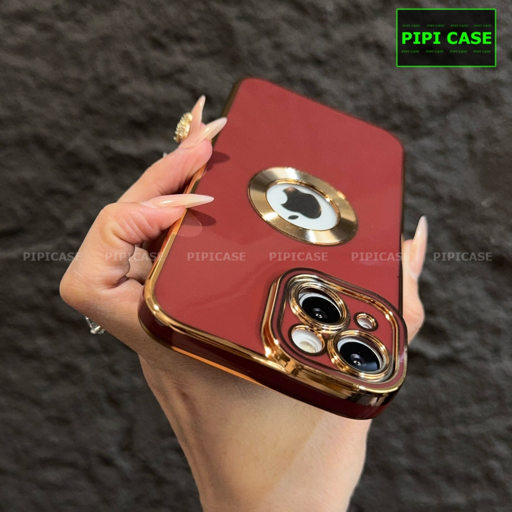 Ốp Lưng iPhone 15 Plus - Pandora - Đỏ