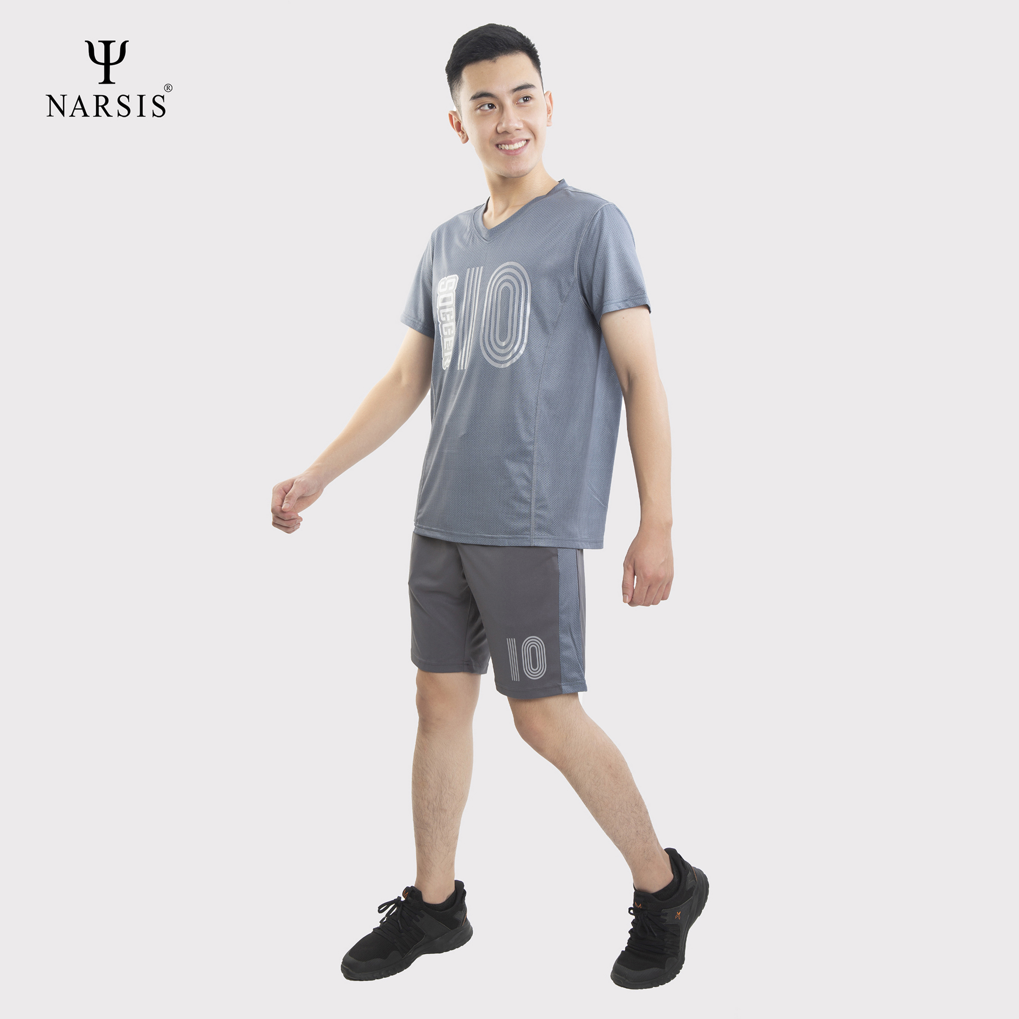 BỘ HÈ NAM E0003 NARSIS CHẤT LIỆU THOÁNG MÁT, DỄ CHỊU, THOẢI MÁI CẢ NGÀY, DỄ VẬN ĐỘNG