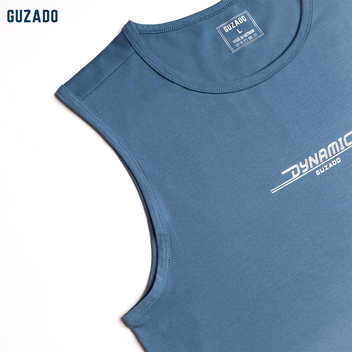 Áo Tanktop Nam GUZADO Ba Lỗ Trơn, Thể Thao GTT02_thumbnail_30