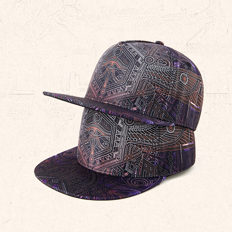 Mũ lưỡi trai Snapback Hiphop họa tiết hoa văn in chìm HZ8751_thumbnail_10