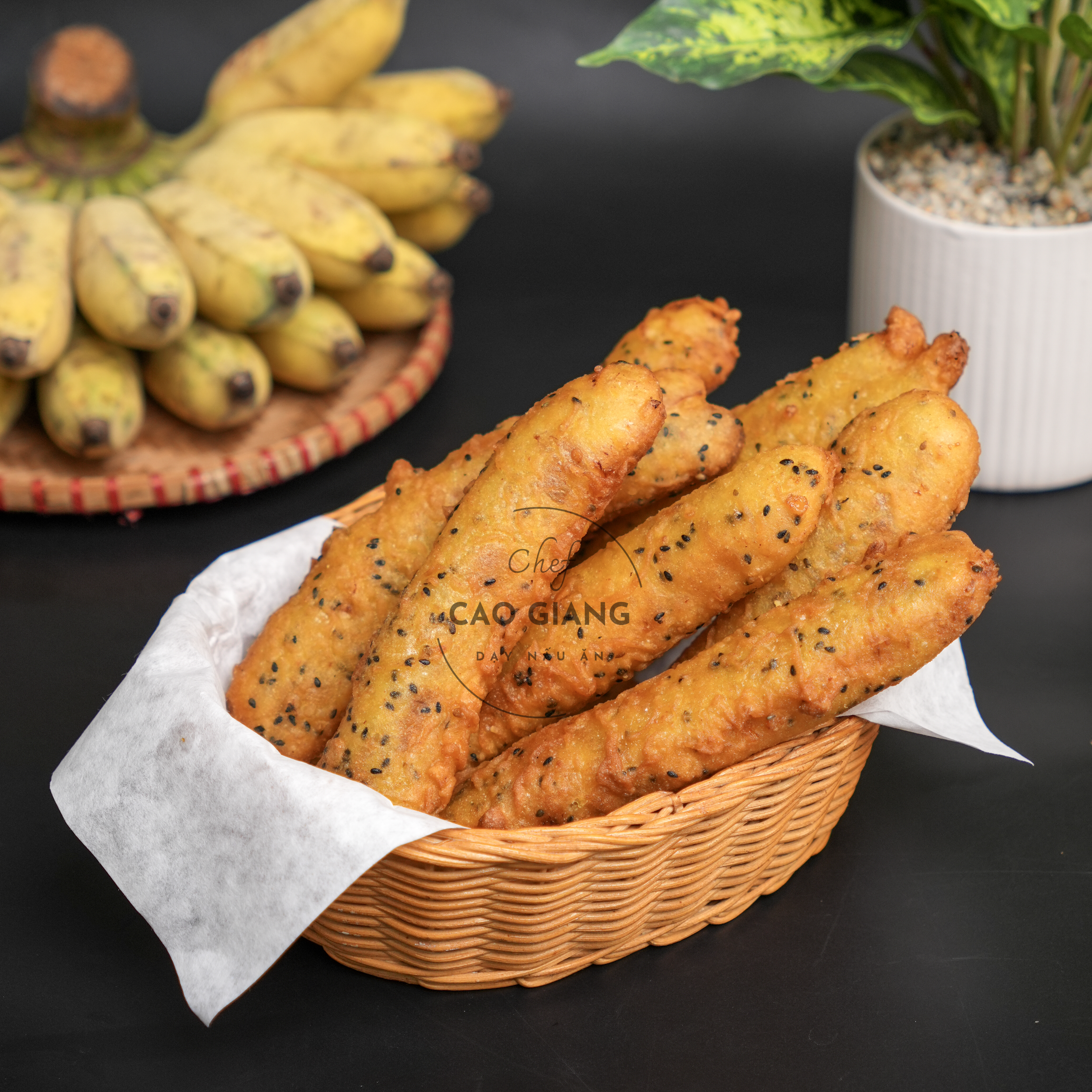 Lớp Bánh Chuối Chiên Phồng