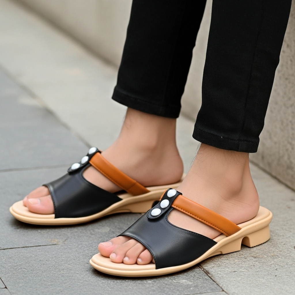 Dép Đế Xuồng 3cm DE1306