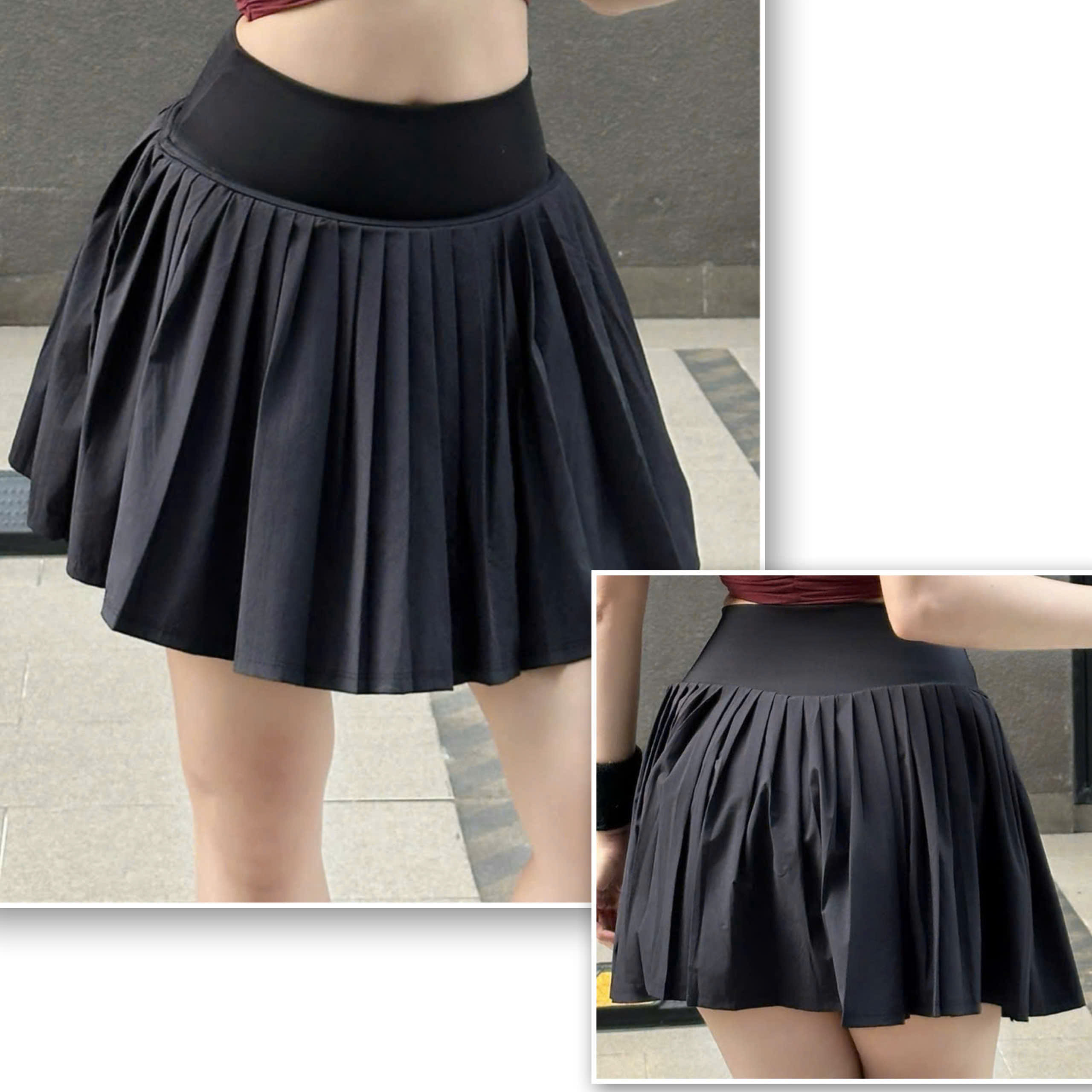 Chân Váy Thể Thao Nữ Xếp Li Ver1
