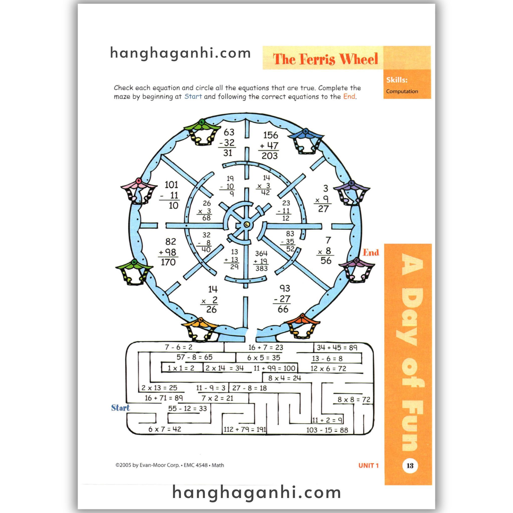 Skill Sharpeners Math Grade 4, Sách Toán Mỹ Evan Moor cho học sinh lớp 4_thumbnail_17