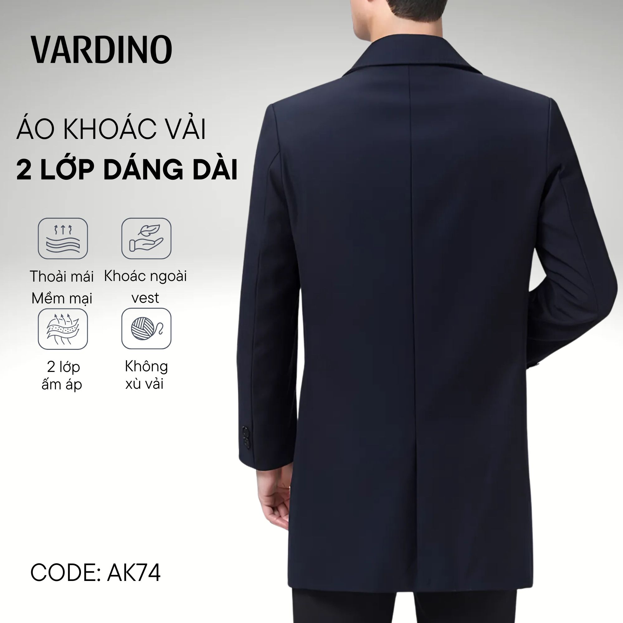 Áo khoác nam măng tô Vardino AK74_thumbnail_3