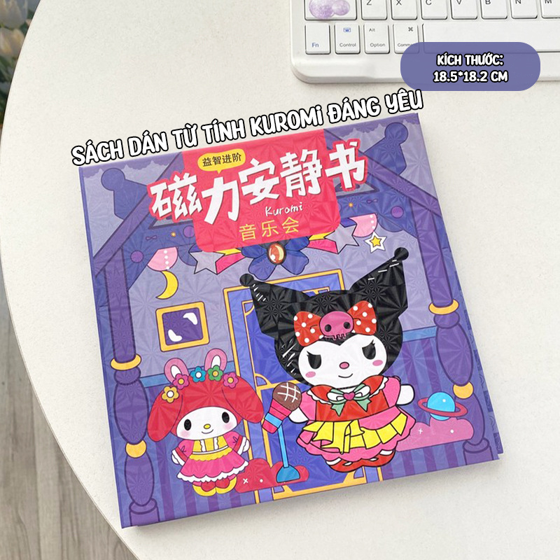 Sổ Tay Từ Tính Kuromi Đáng Yêu Cho Bé Bigcitybuy_thumbnail_8