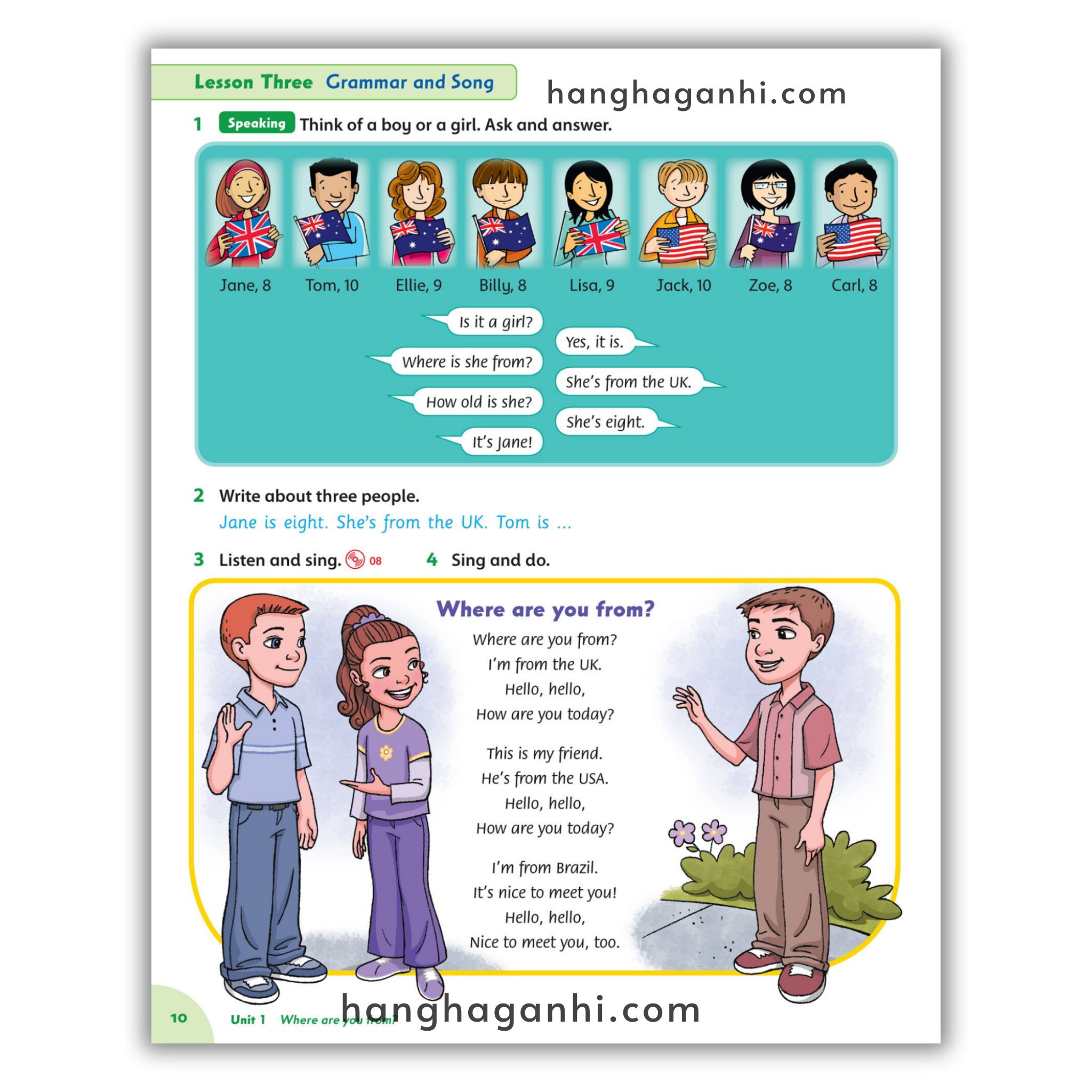 Bộ sách Family and Friends Level 3 (2nd , Student book và Work book) – Tặng kèm file nghe_thumbnail_18