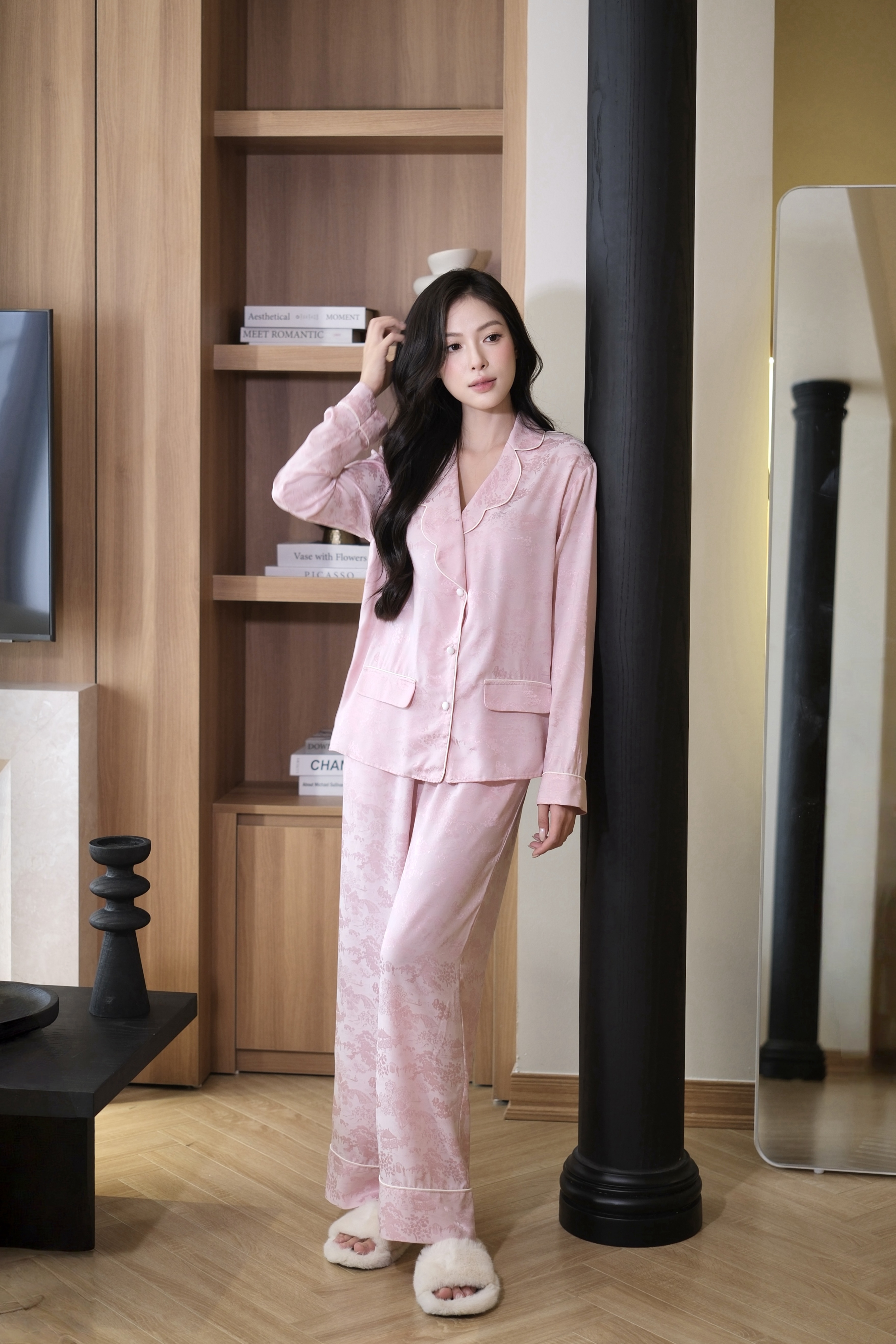 Bộ Gấm Áo Dài Tay, Quần Dài BN650_thumbnail_24