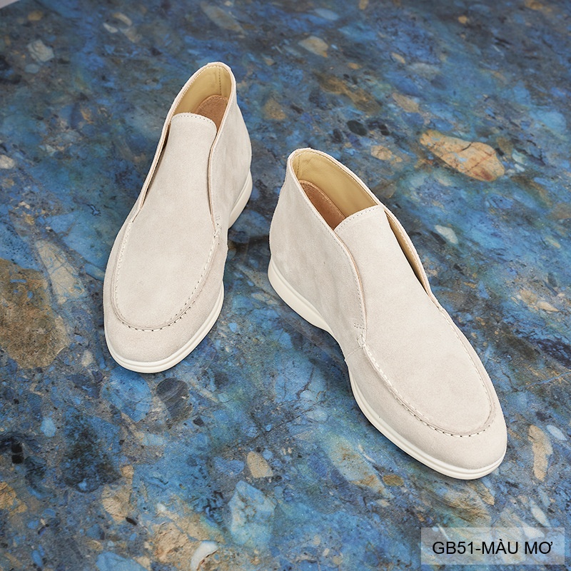 GB51 - Bốt nam cổ thấp da lộn phong cách Martin, đế cao su êm ái, 5 màu thời thượng_thumbnail_8