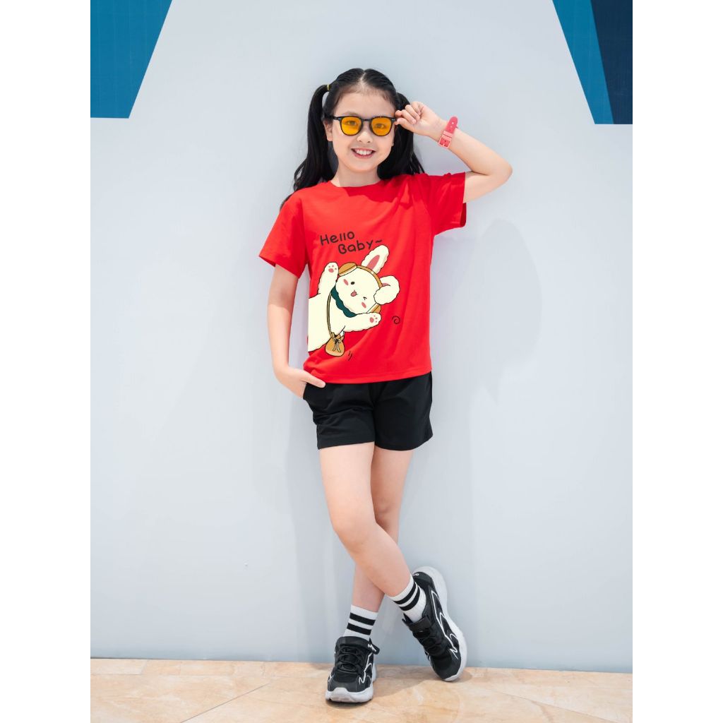 Bộ đồ bé gái in hình 'Thỏ hello baby'- Loza Kids SB10_thumbnail_14