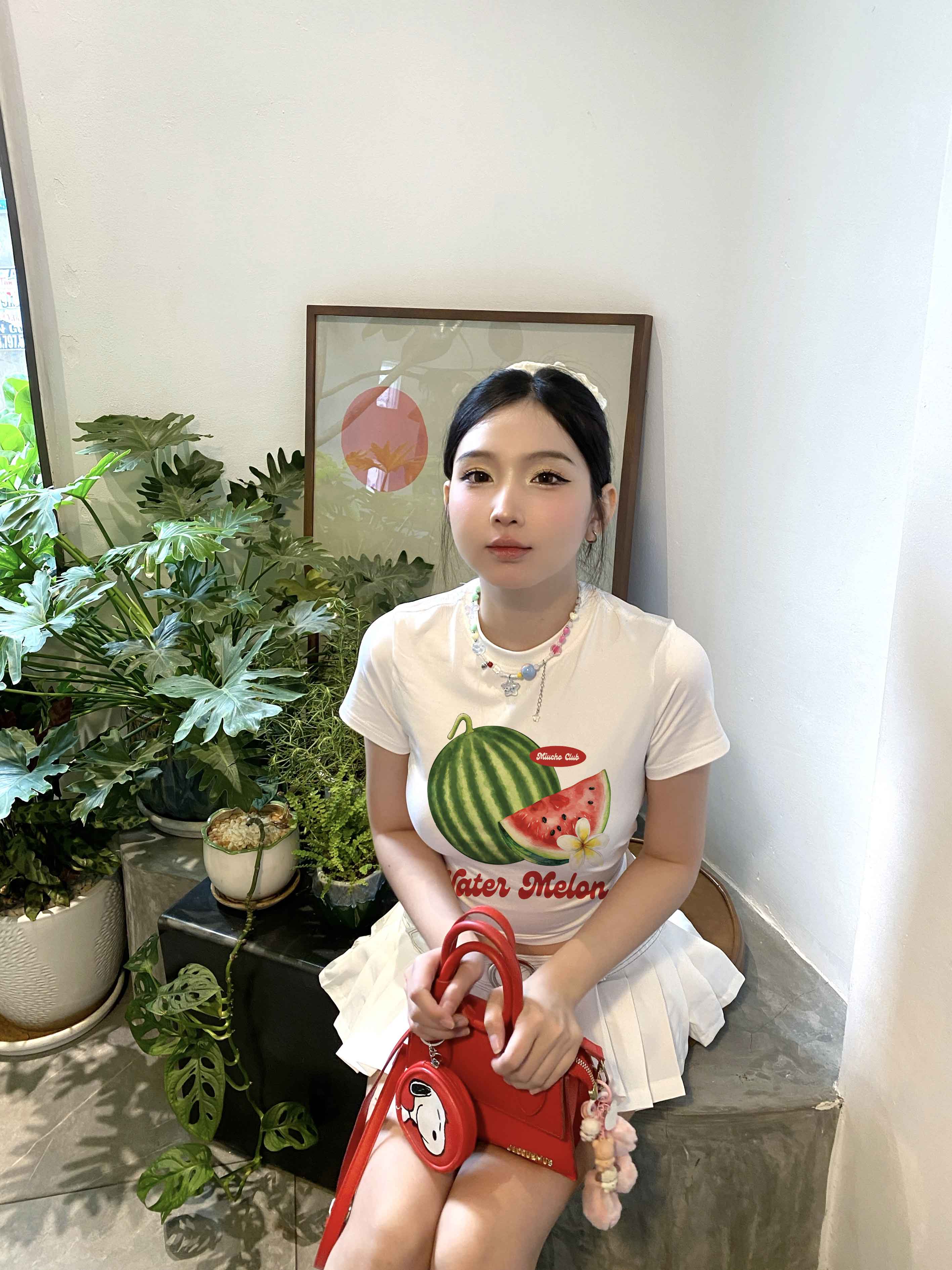 Áo baby tee ôm body trái cây hè biển Miucho BST cổ tròn vải cotton 4c thoáng mát in mix_thumbnail_45