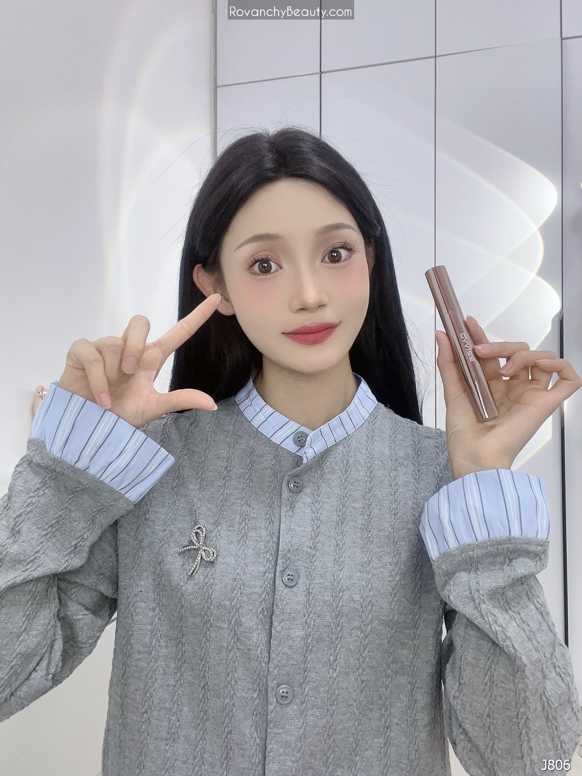 Mascara QAAJEE Sunflower J806  - Tạo Lông Mi Dài, Cong, Dày, Không Lem, Chống Nước_thumbnail_11