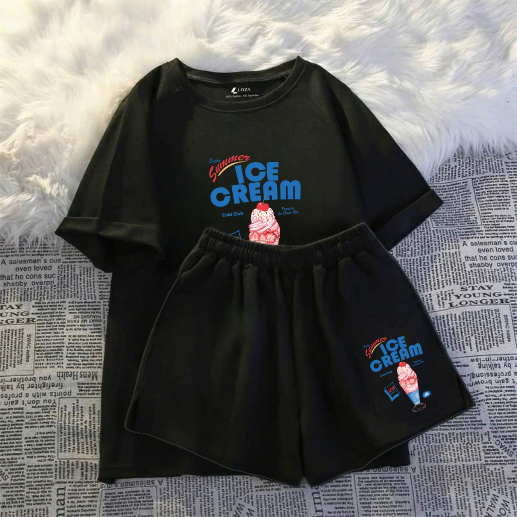 [Form rộng] Đồ bộ nữ mùa hè BST Hoa quả summer 2025 - Set đồ nữ LOZA G0405