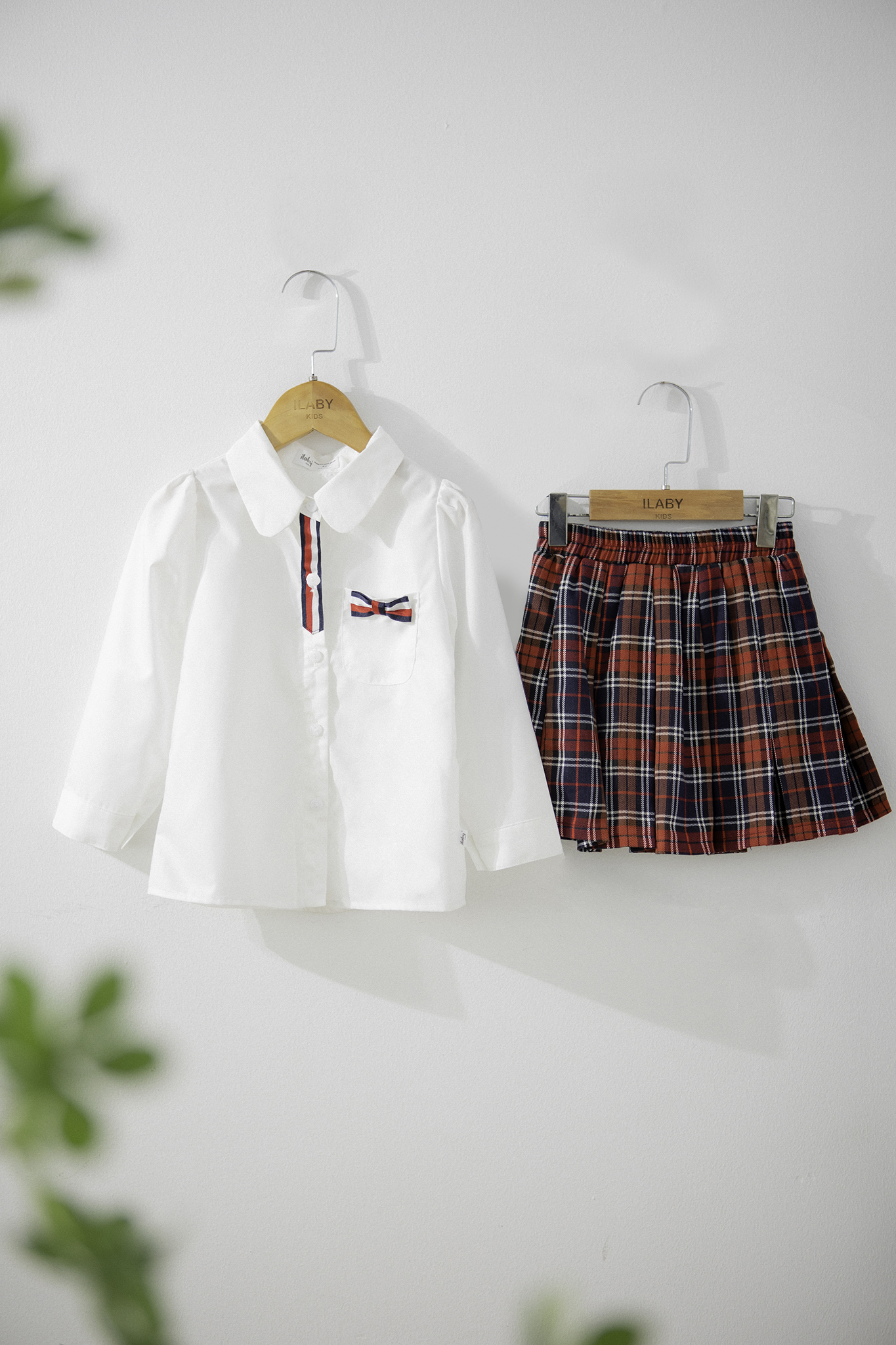 Chân váy kẻ xếp ly kèm cavat_thumbnail_5