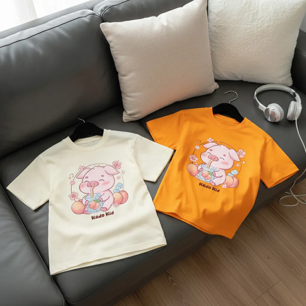 Áo thun bé trai bé gái 12 con giáp tuổi Hợi Kado 3160_thumbnail_6