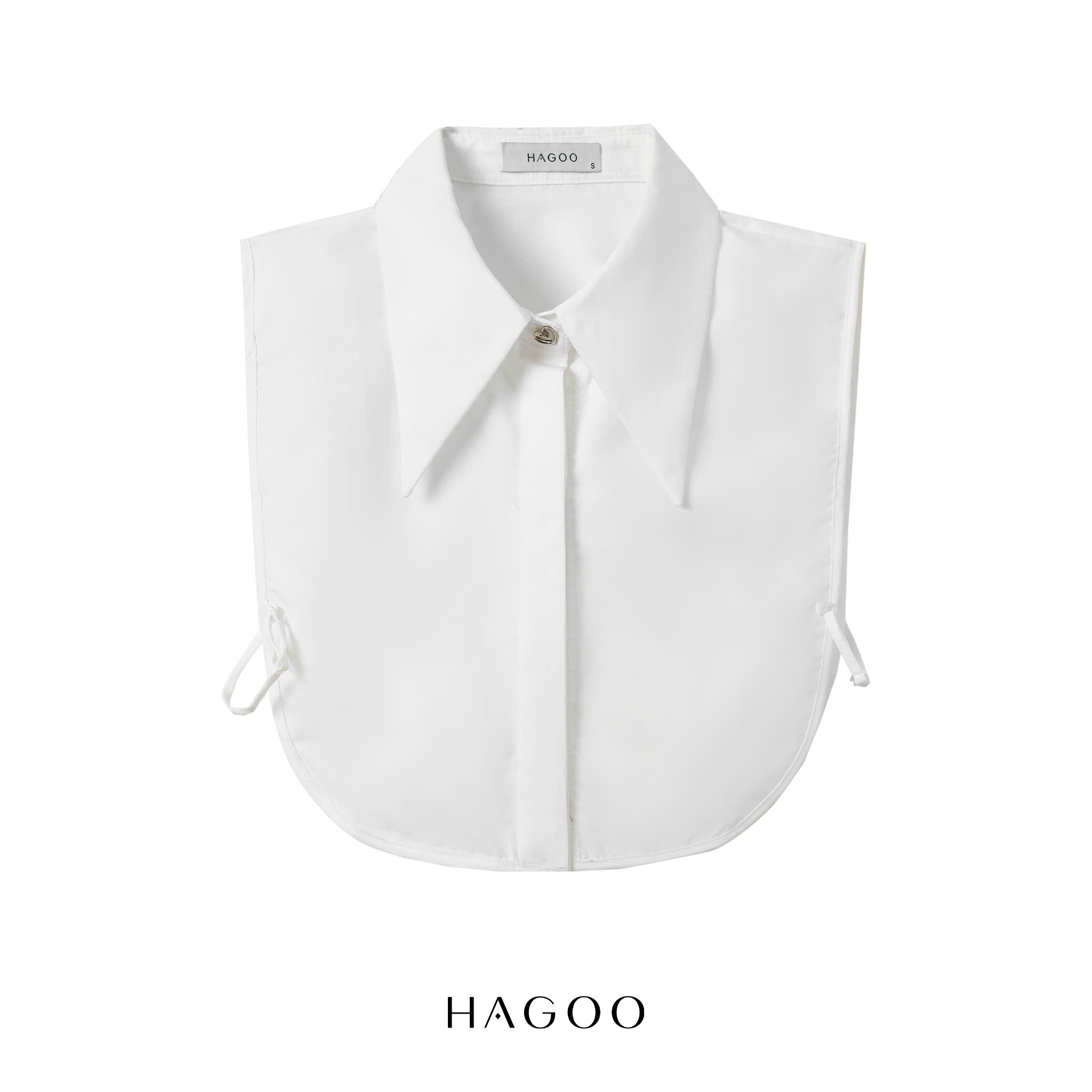 Váy đen xoè phối cổ trắng rời HAGOO_thumbnail_5