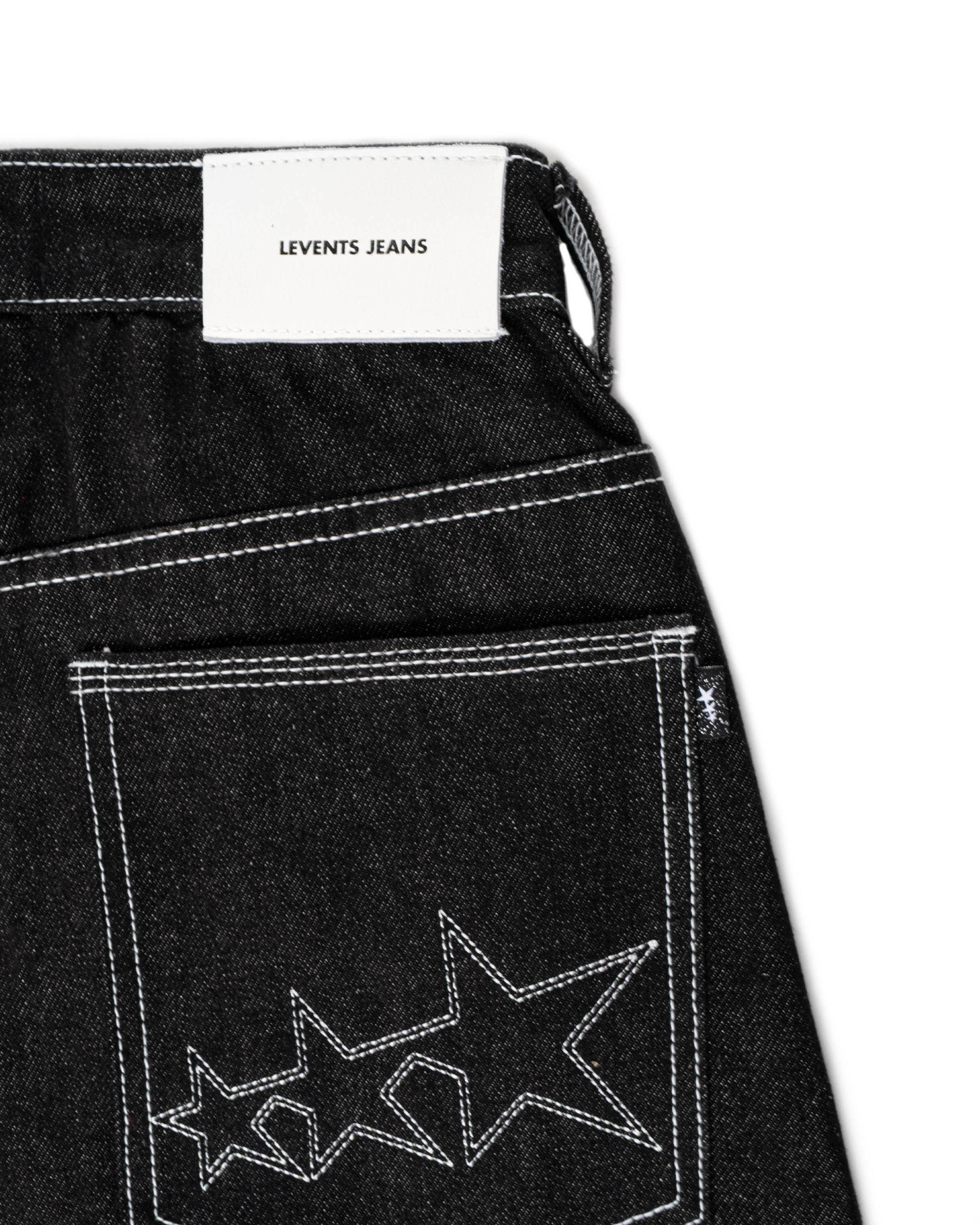 Levents® Raw Denim Stitch Baggy Jeans_thumbnail_5