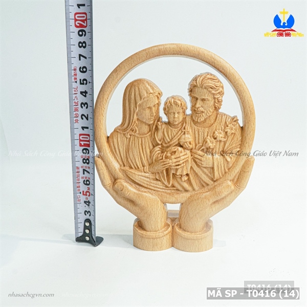 Phù điêu gỗ Gia Đình Thánh Gia BTMN009_thumbnail_3