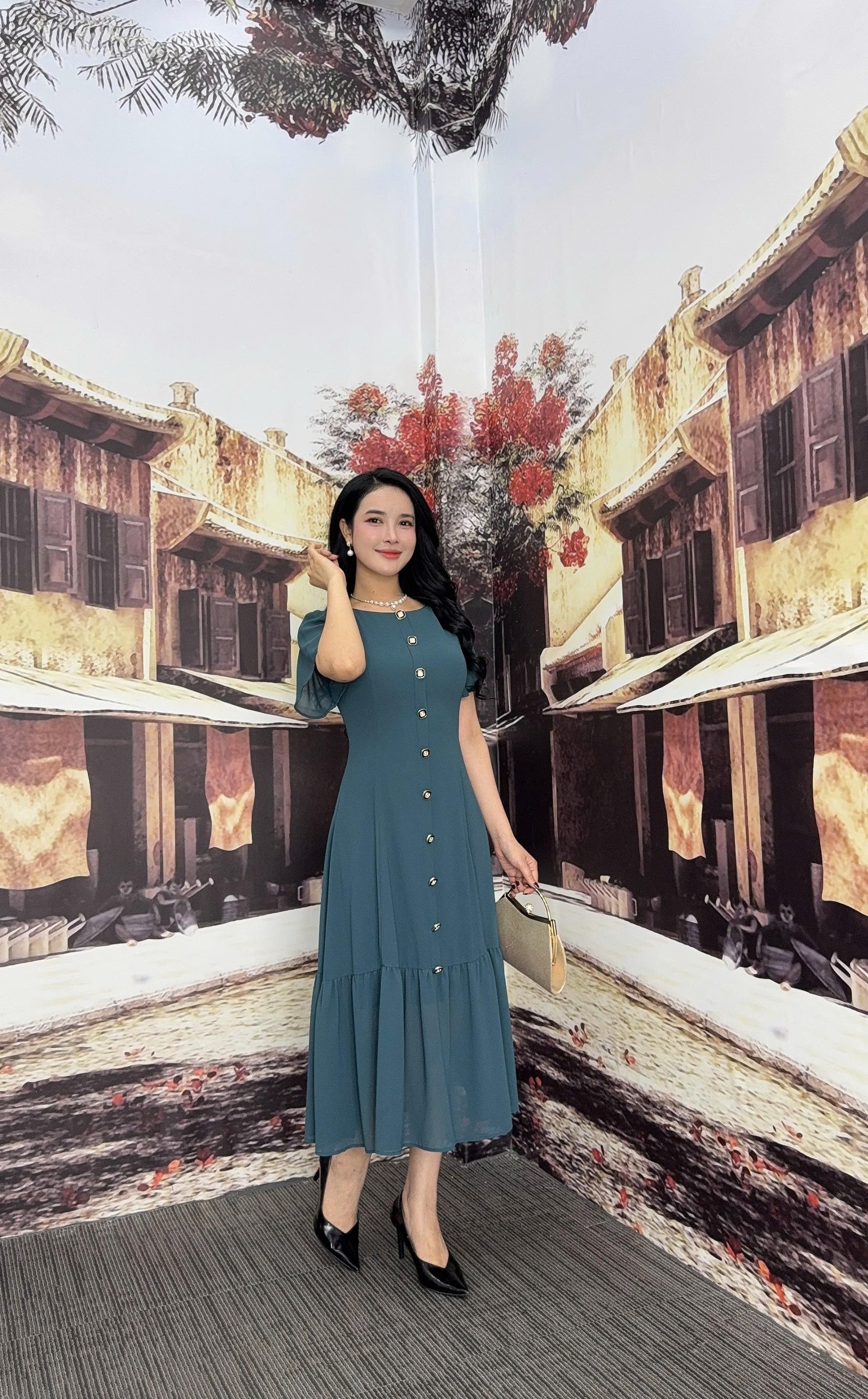 Đầm suông - Y1994- Thương hiệu Zonbig_thumbnail_3