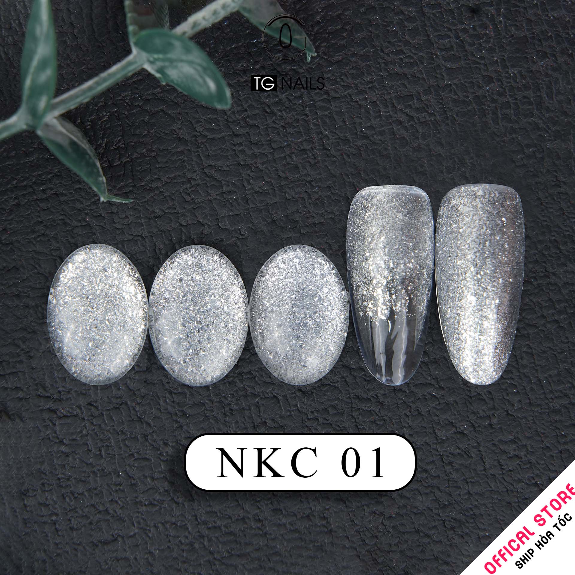 Sơn móng gel TG. Dung tích: 15ml/ lọ. Nhãn hàng TG nail.