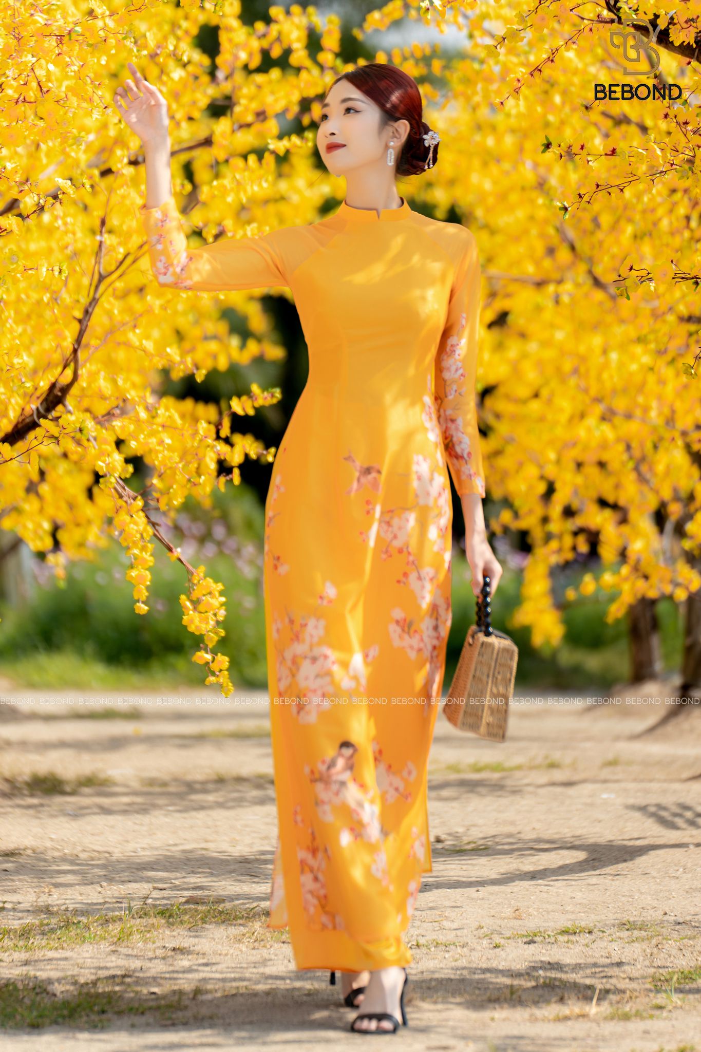 SET ÁO DÀI PHƯỢNG CÁC