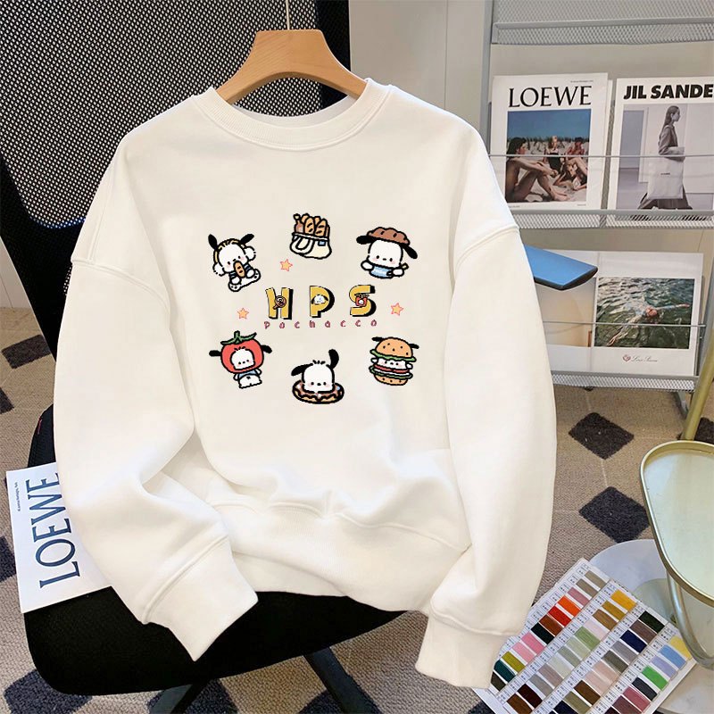 Áo sweater trắng nữ in hình nhiều mẫu - Loza G0114_thumbnail_18