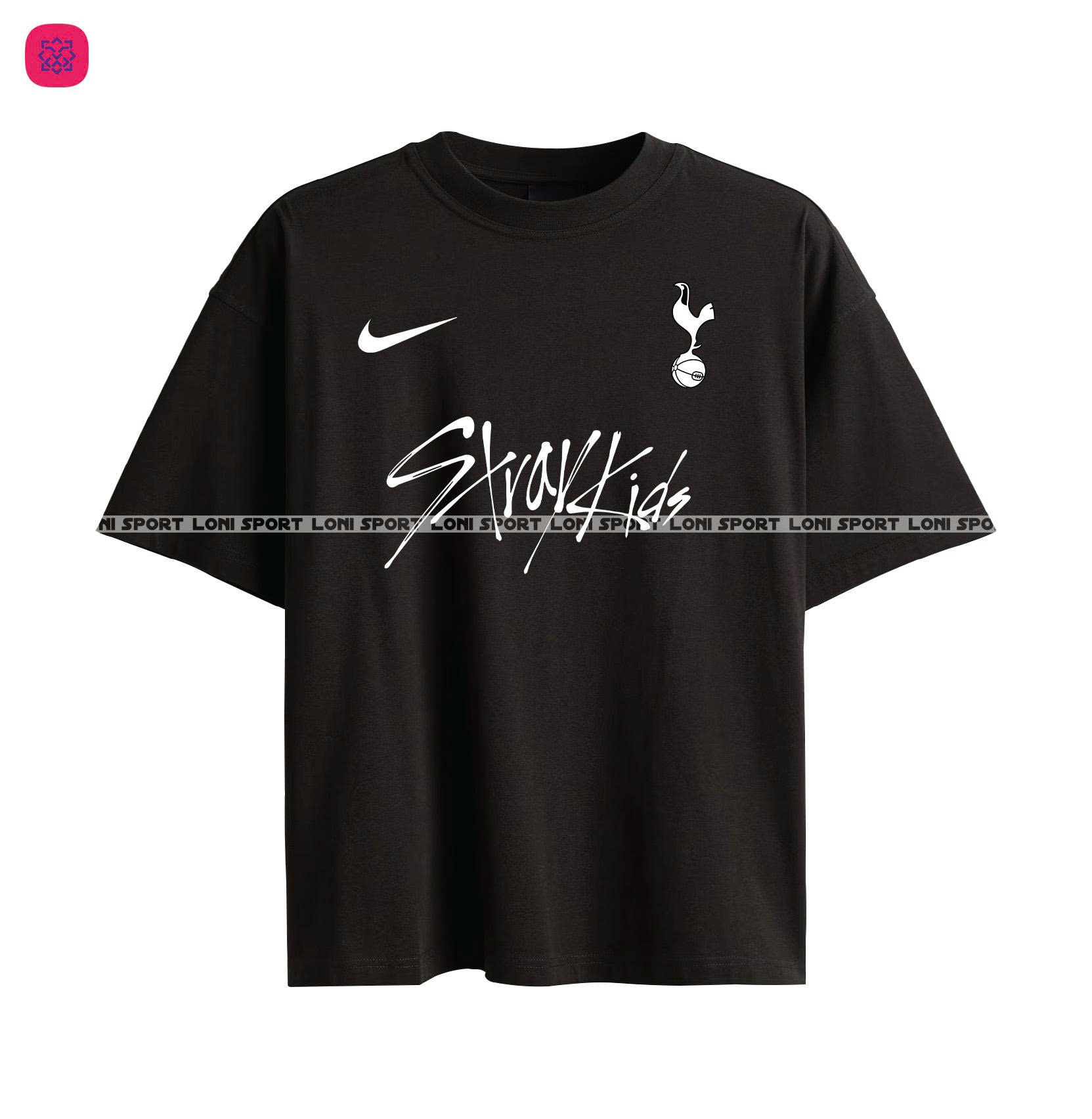 Áo thun nam nữ Tottenham x Stray kids 25/26 - 100% Cotton_thumbnail_1