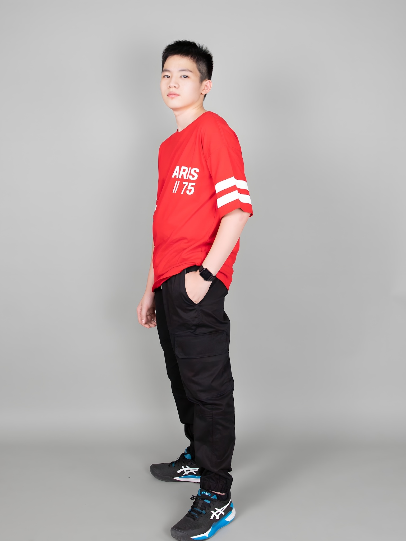 Quần kaki đen chun gấu túi hộp sườn_thumbnail_5